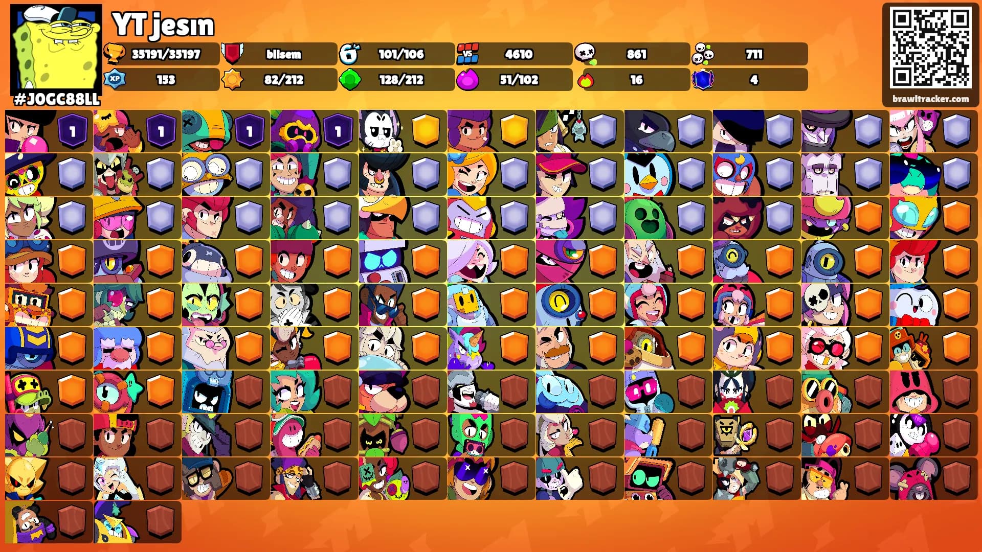 YT jesın's Ranks
