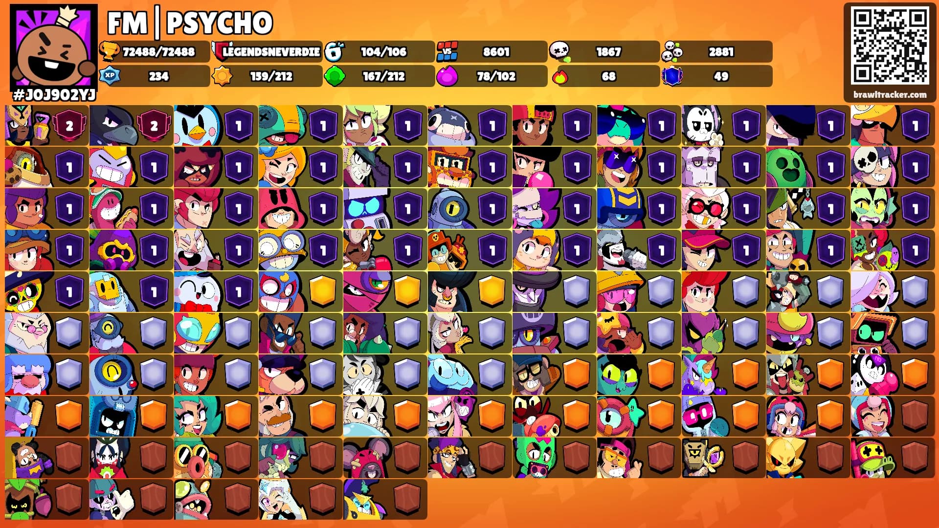 FM|PSYCHO's Ranks