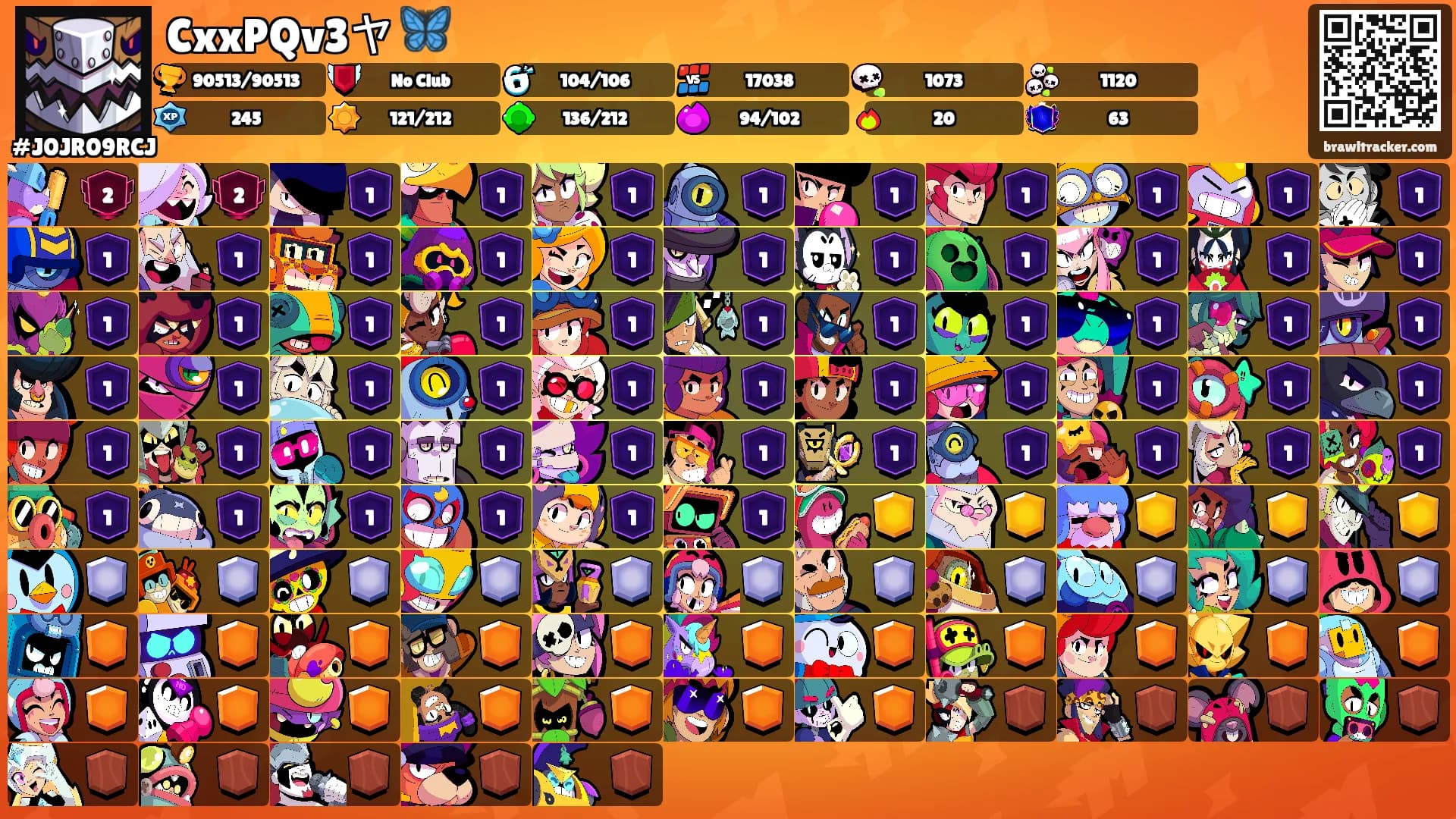 CxxPQv3ヤ 🦋's Ranks
