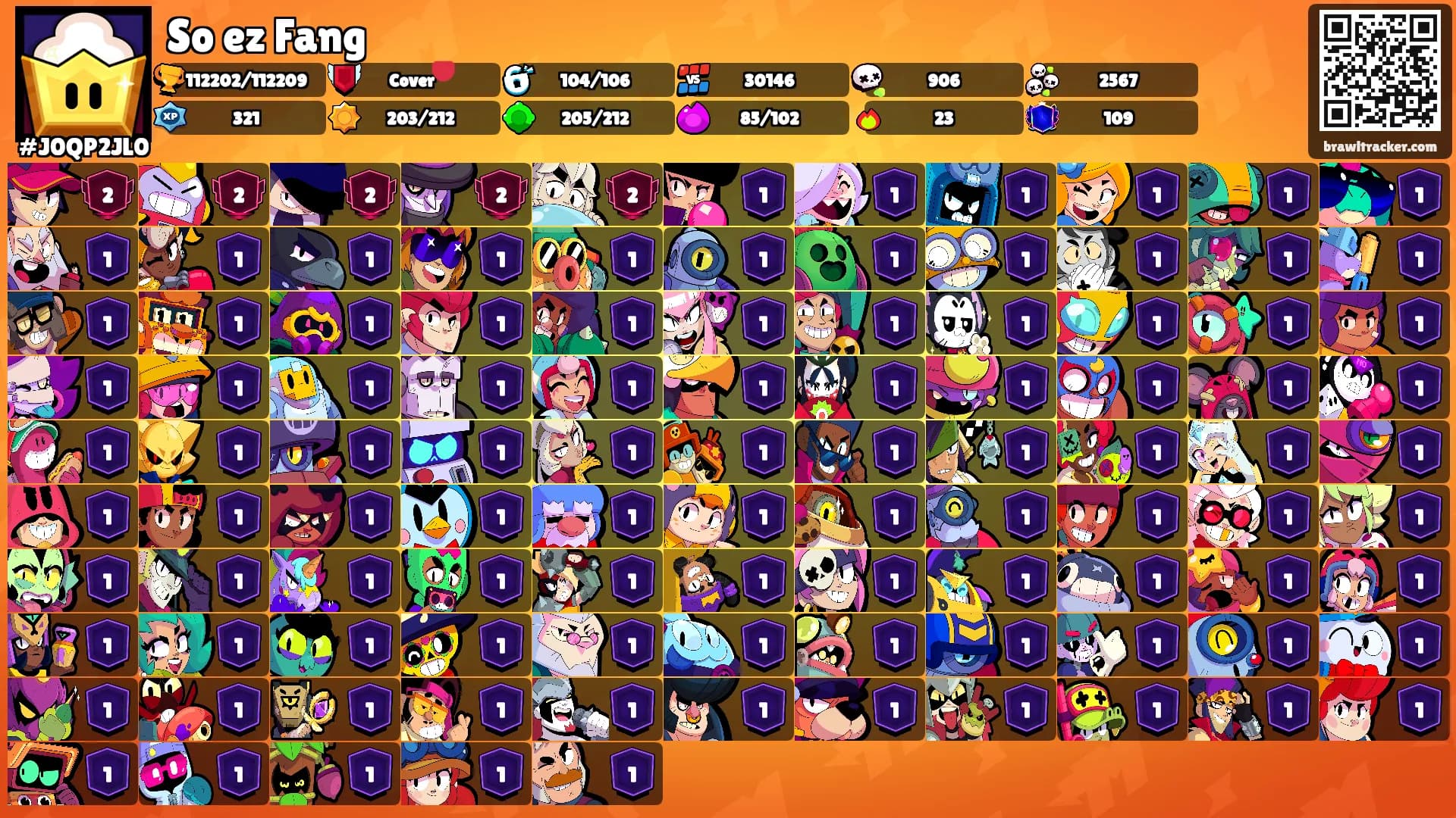 So ez Fang's Ranks