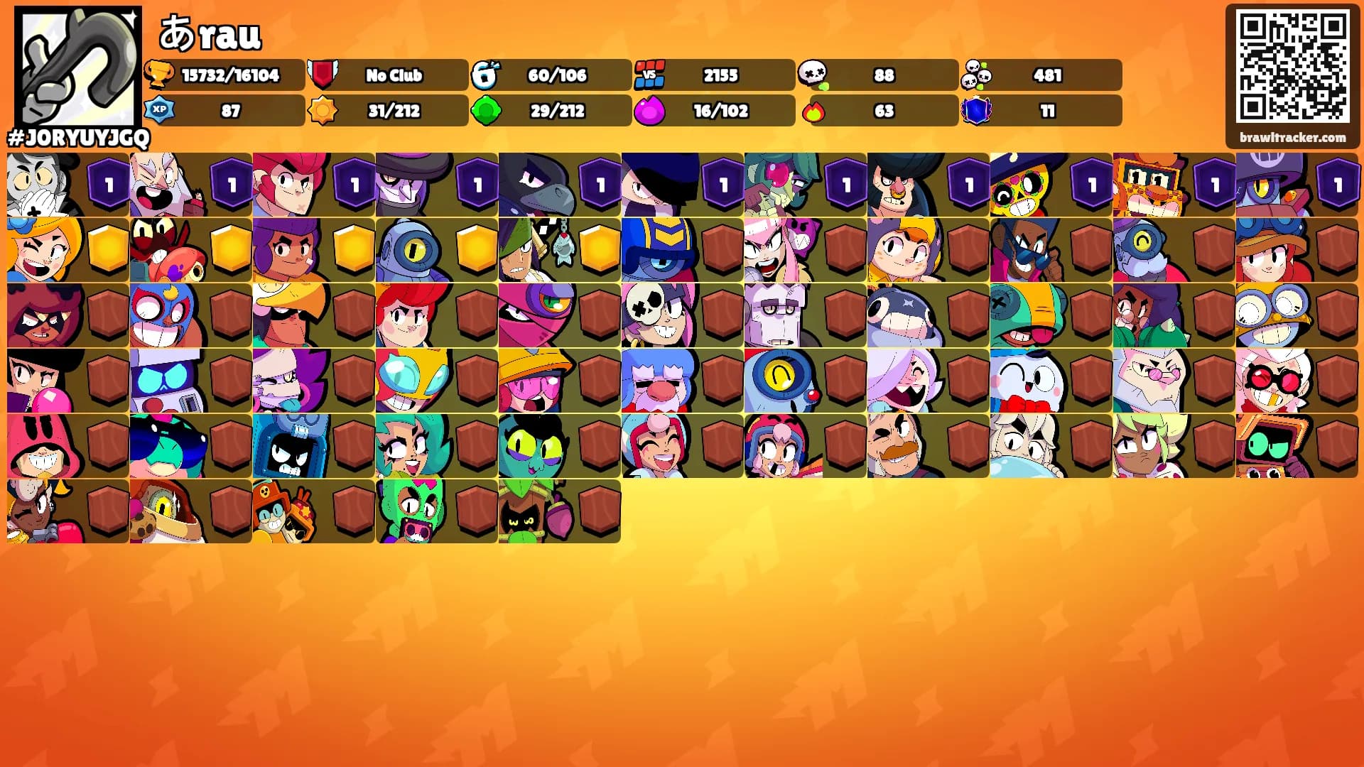 あrau's Ranks