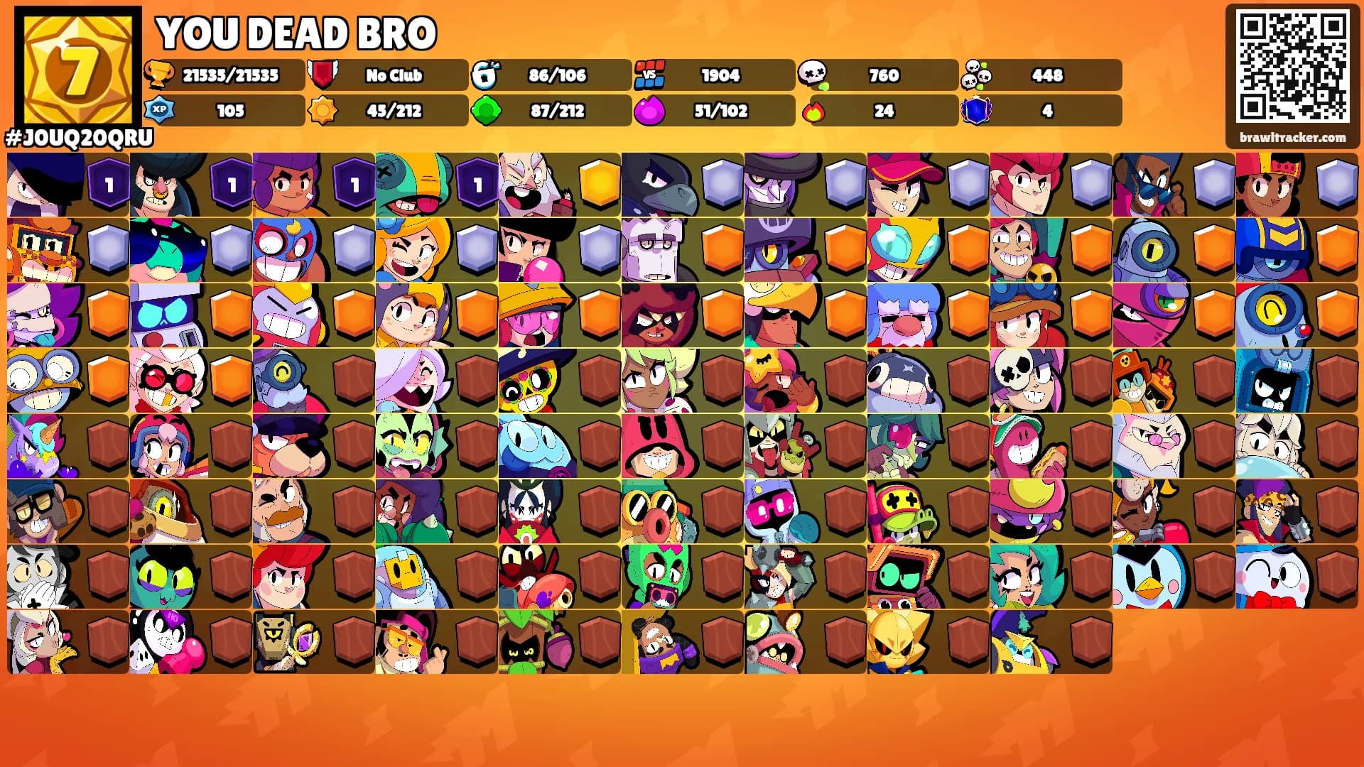 YOU DEAD BRO's Ranks
