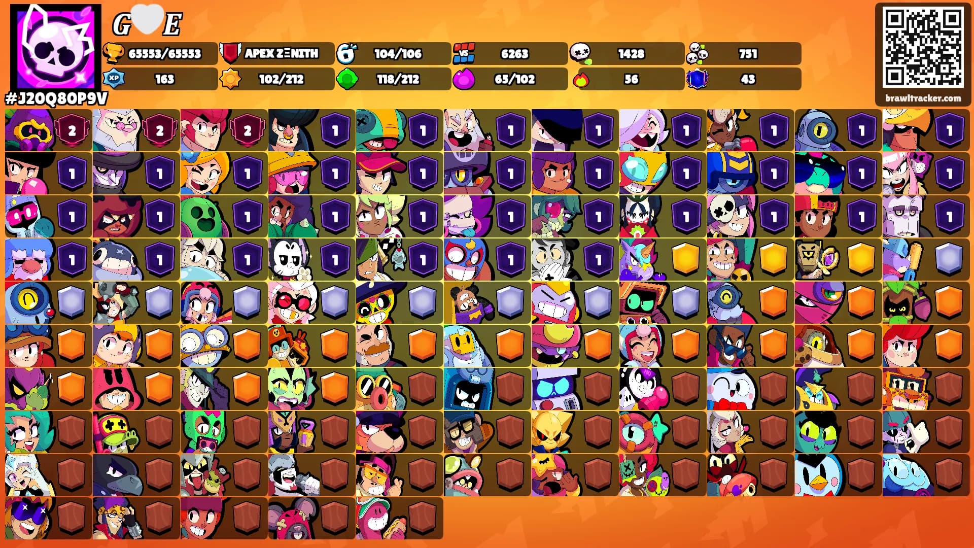𝑮🤍𝑬's Ranks