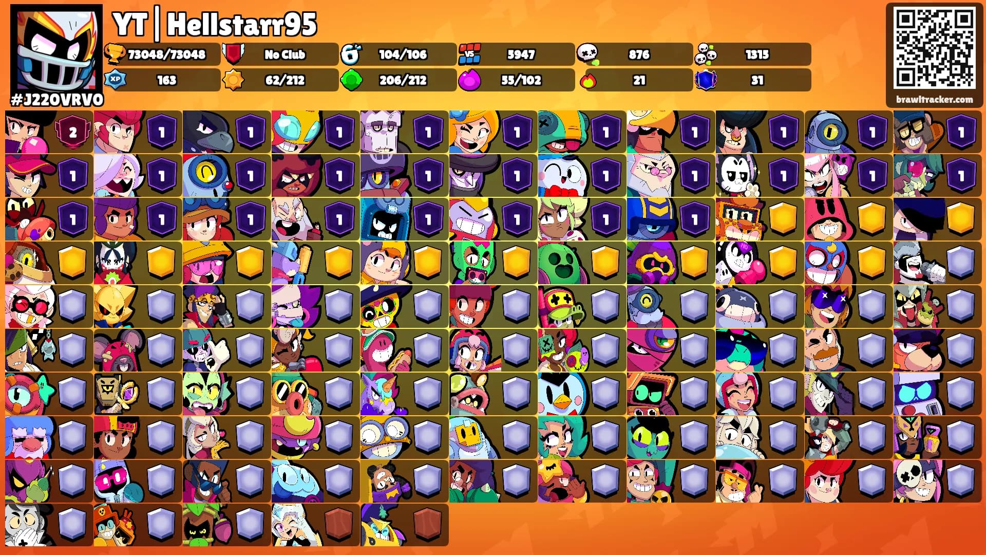 YT|Hellstarr95's Ranks