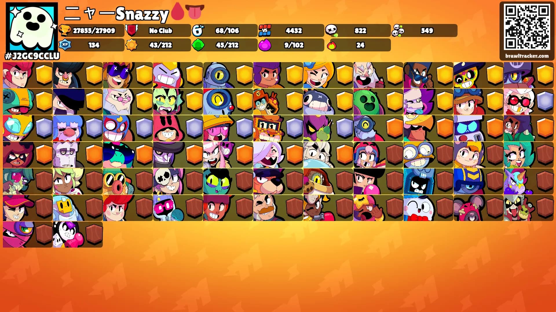 ニャーSnazzy🩸👅's Ranks