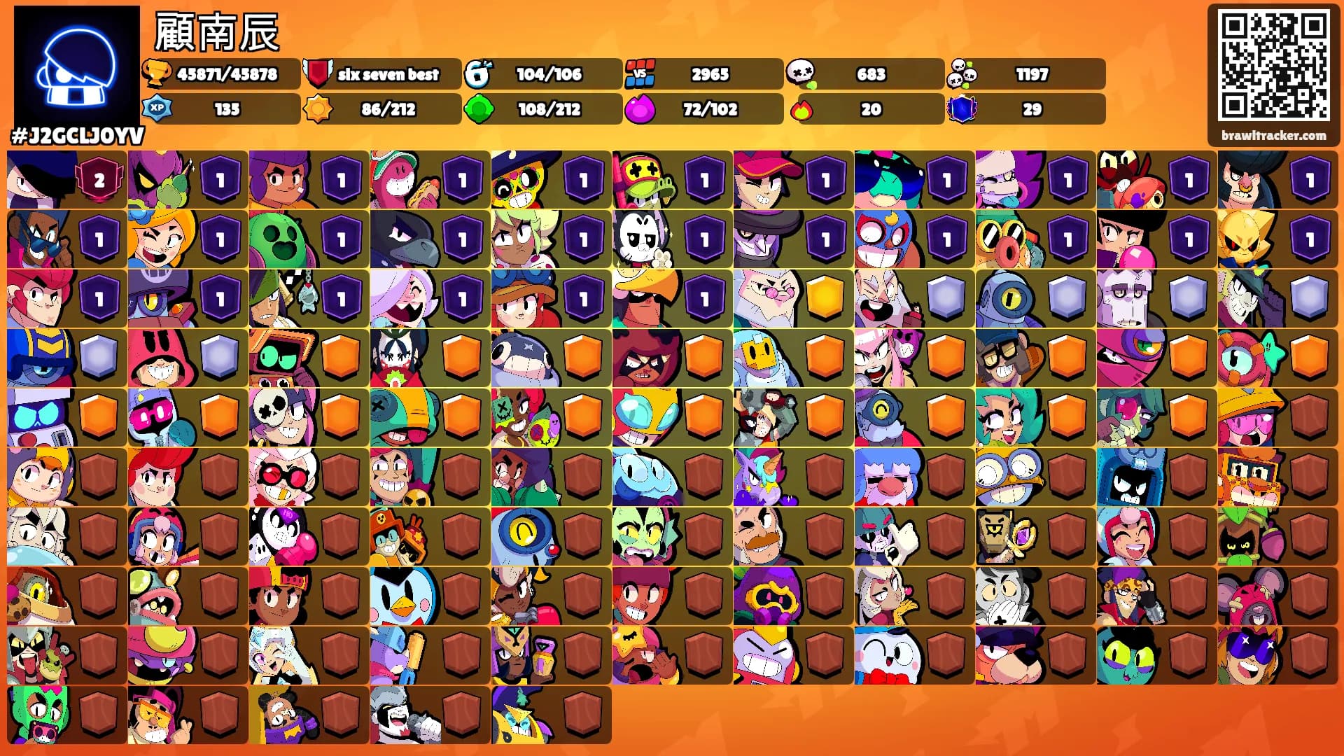 顧南辰's Ranks