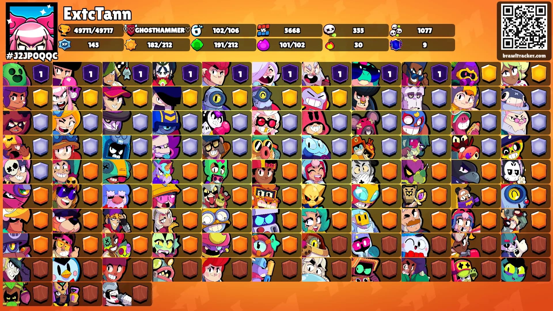 ExtcTann's Ranks