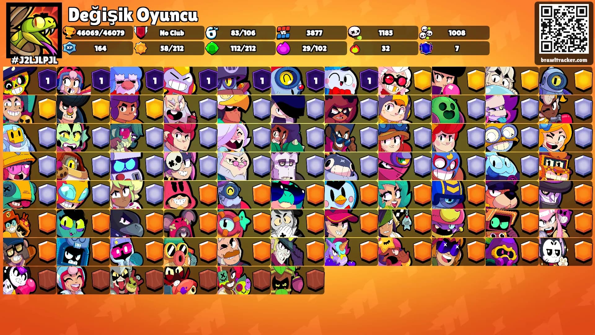 Değişik Oyuncu's Ranks