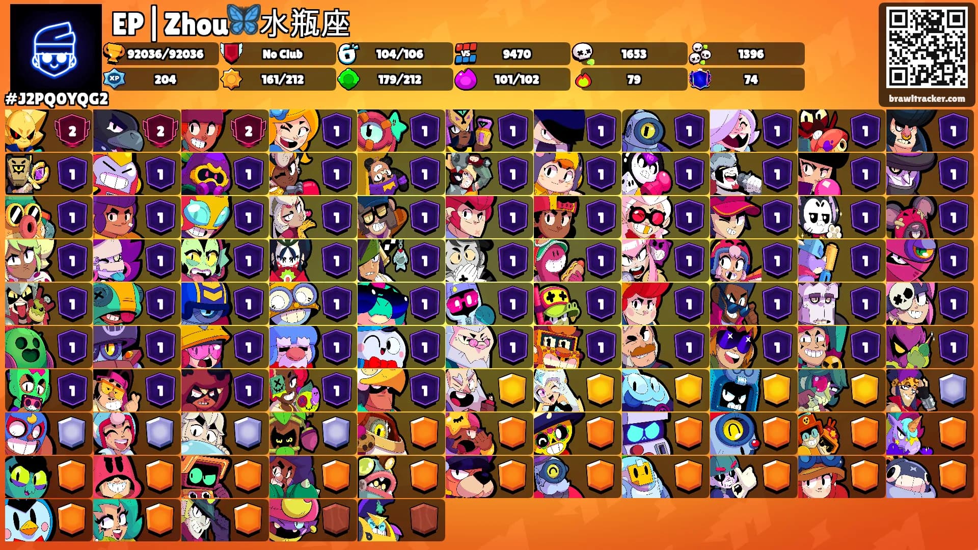 EP|Zhou🦋水瓶座's Ranks