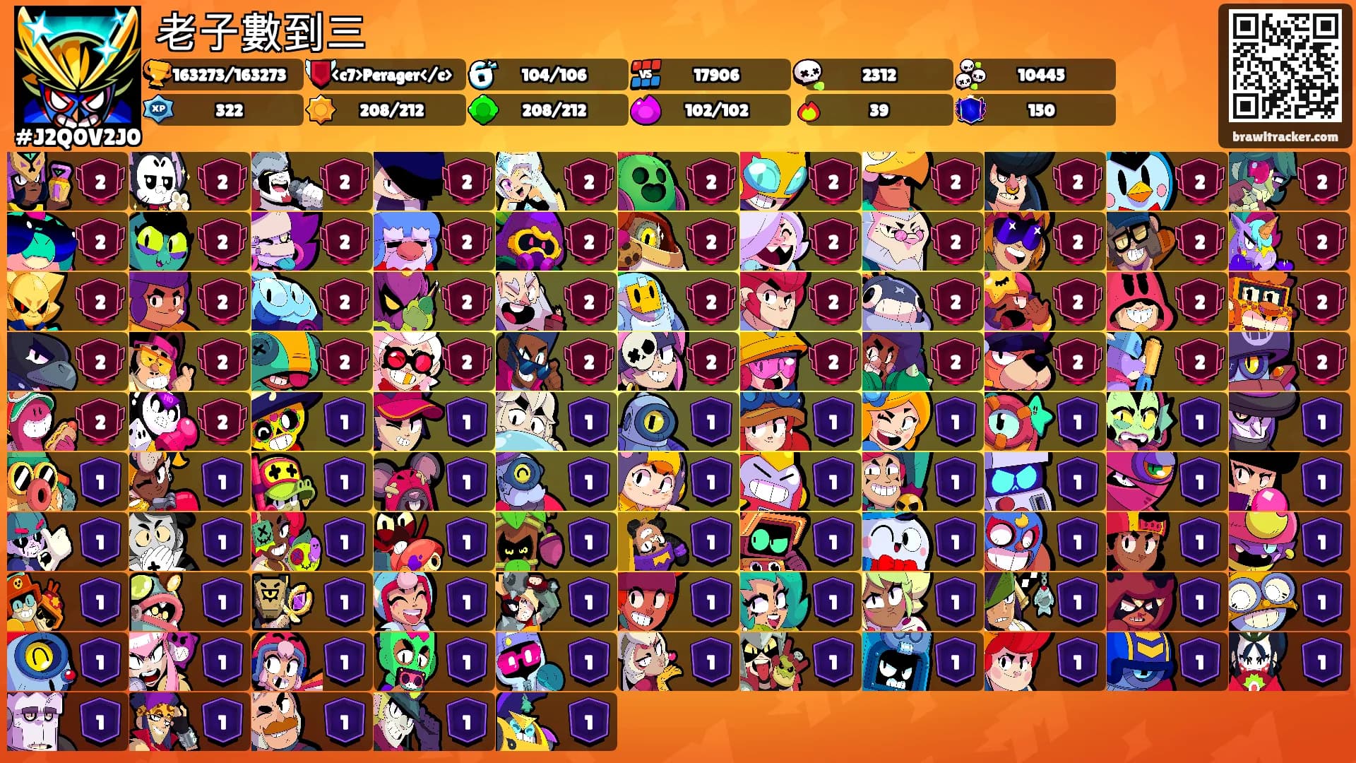老子數到三's Ranks