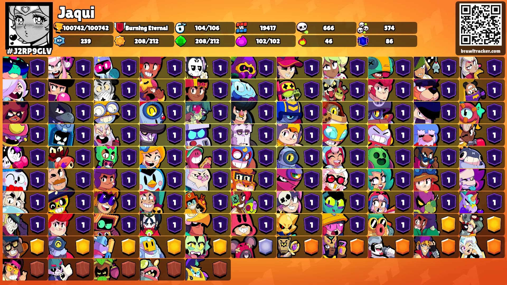 Jaqui's Ranks