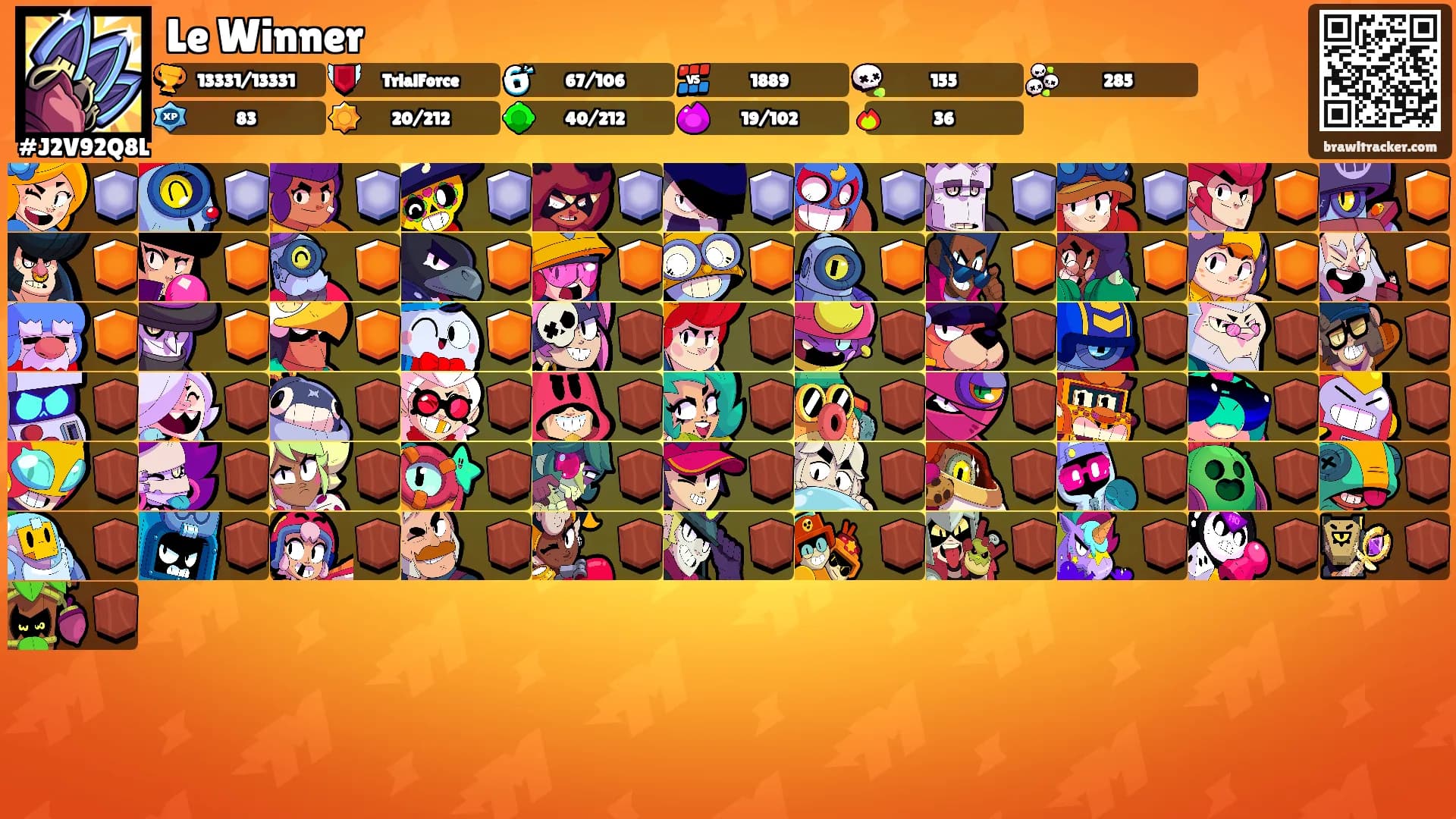 Le Winner's Ranks