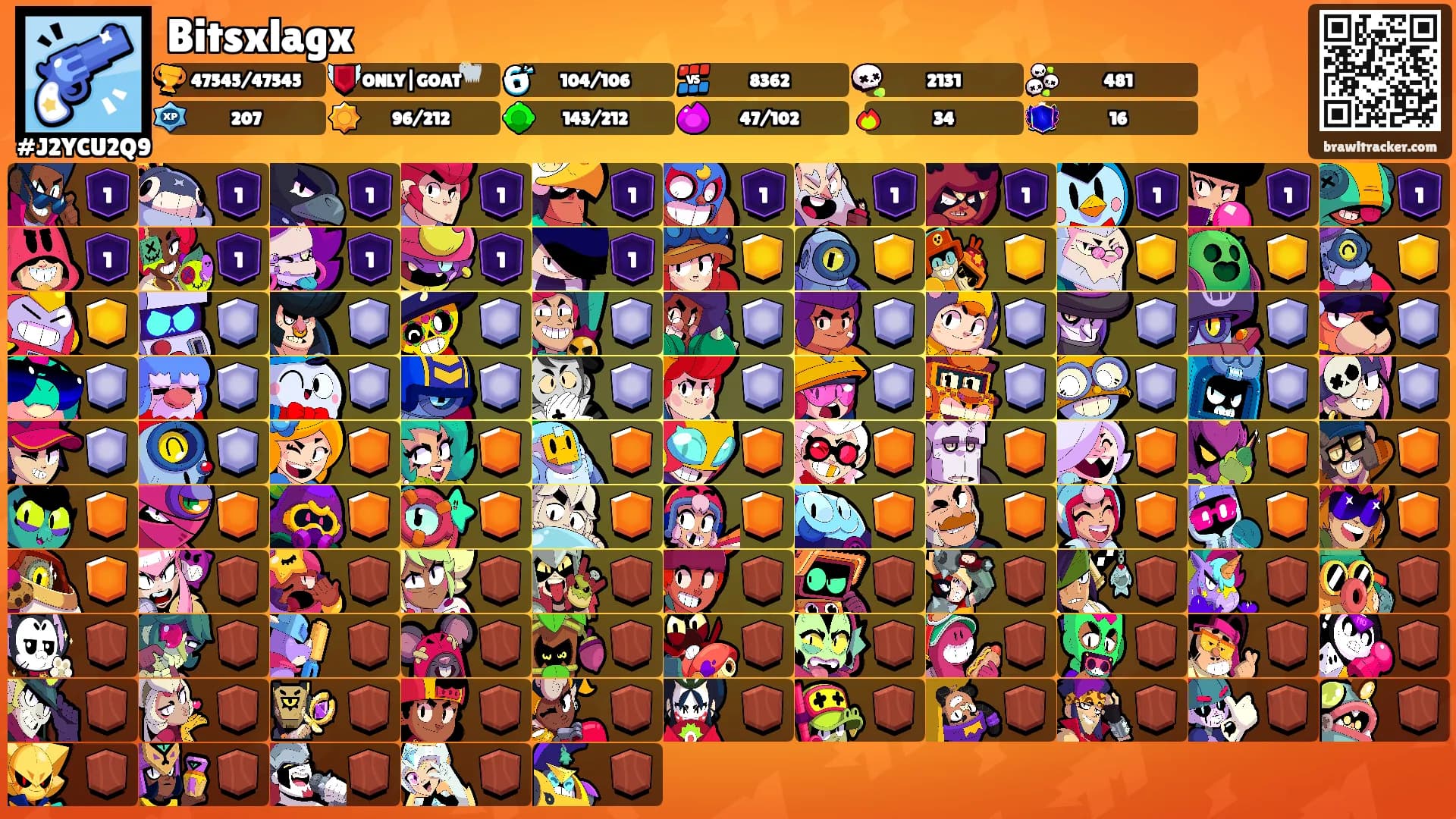 Bitsxlagx's Ranks