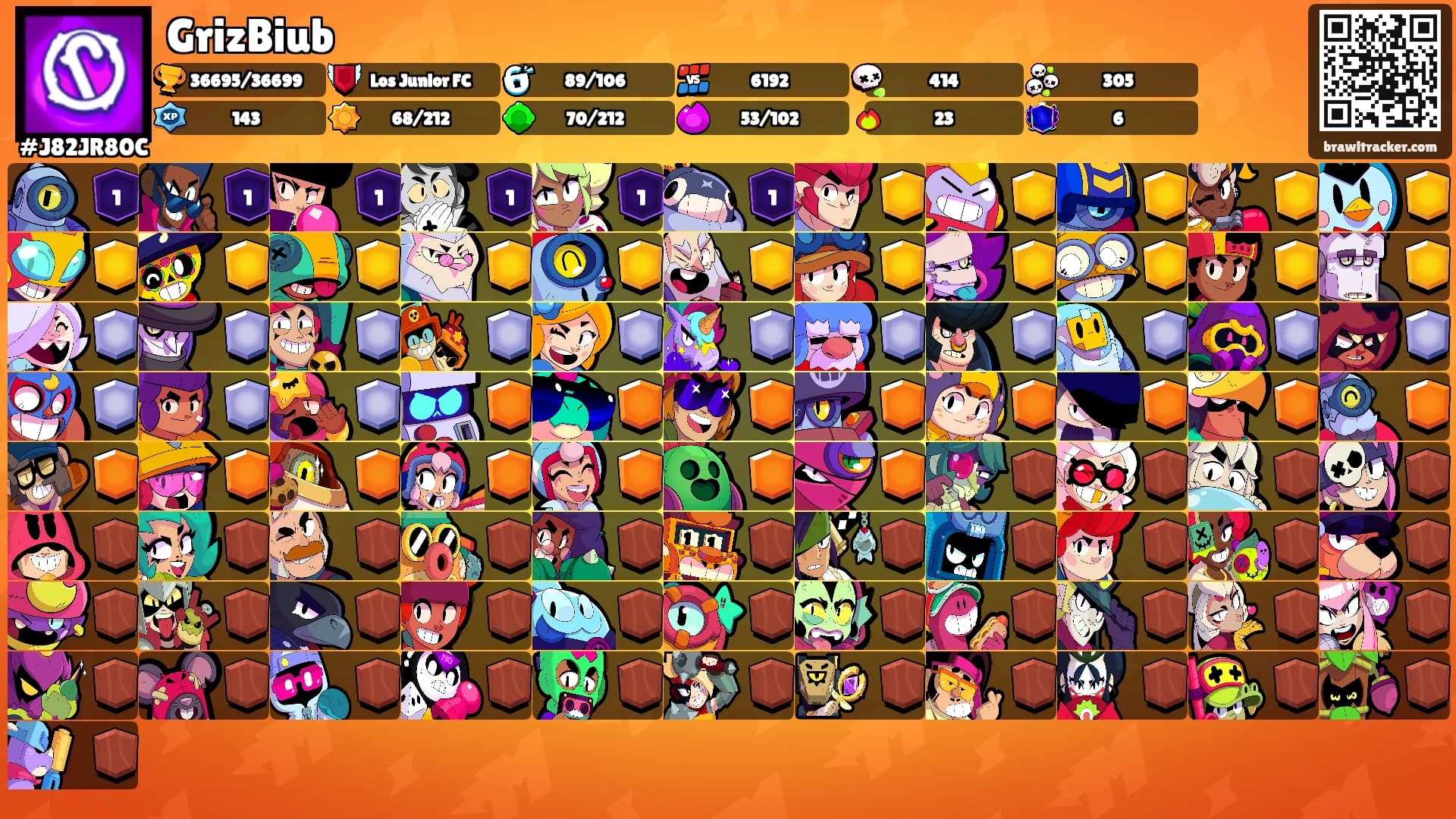 GrizBiub's Ranks