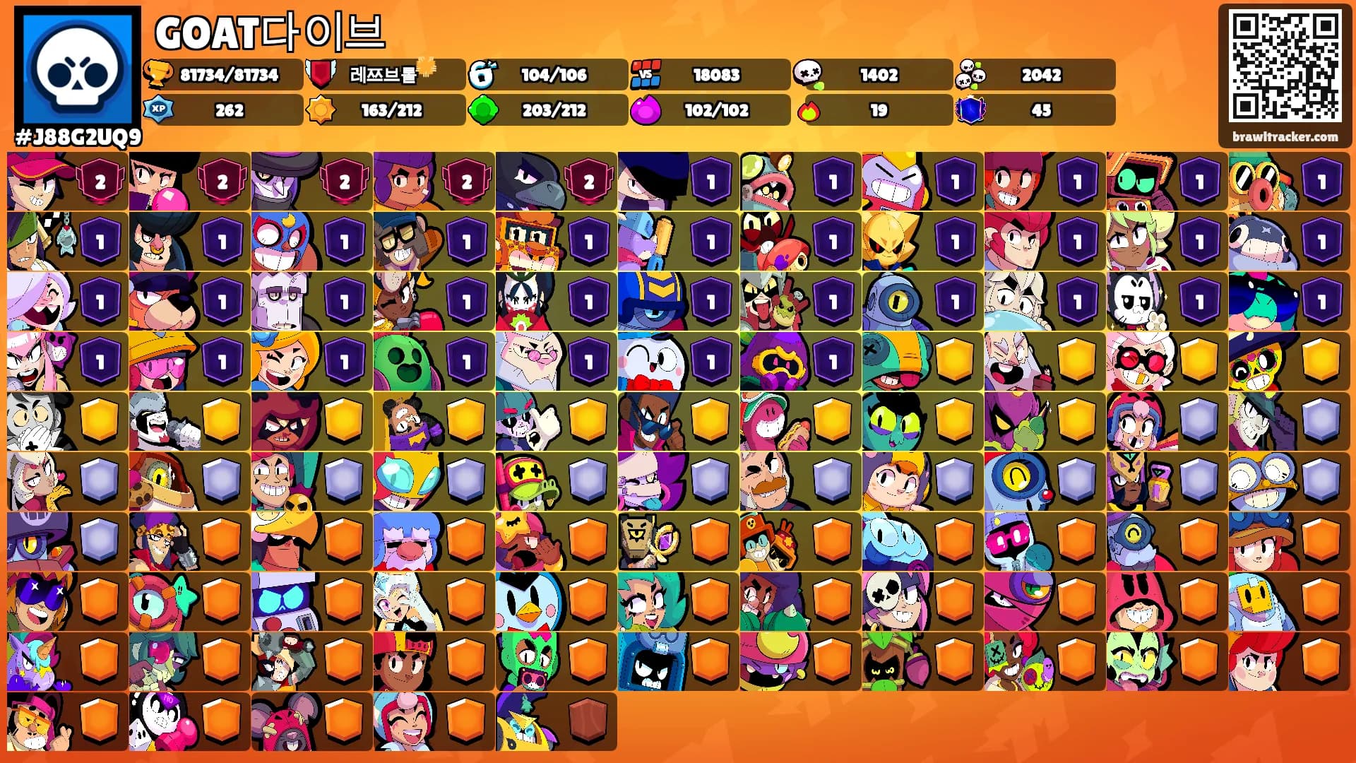 GOAT다이브's Ranks