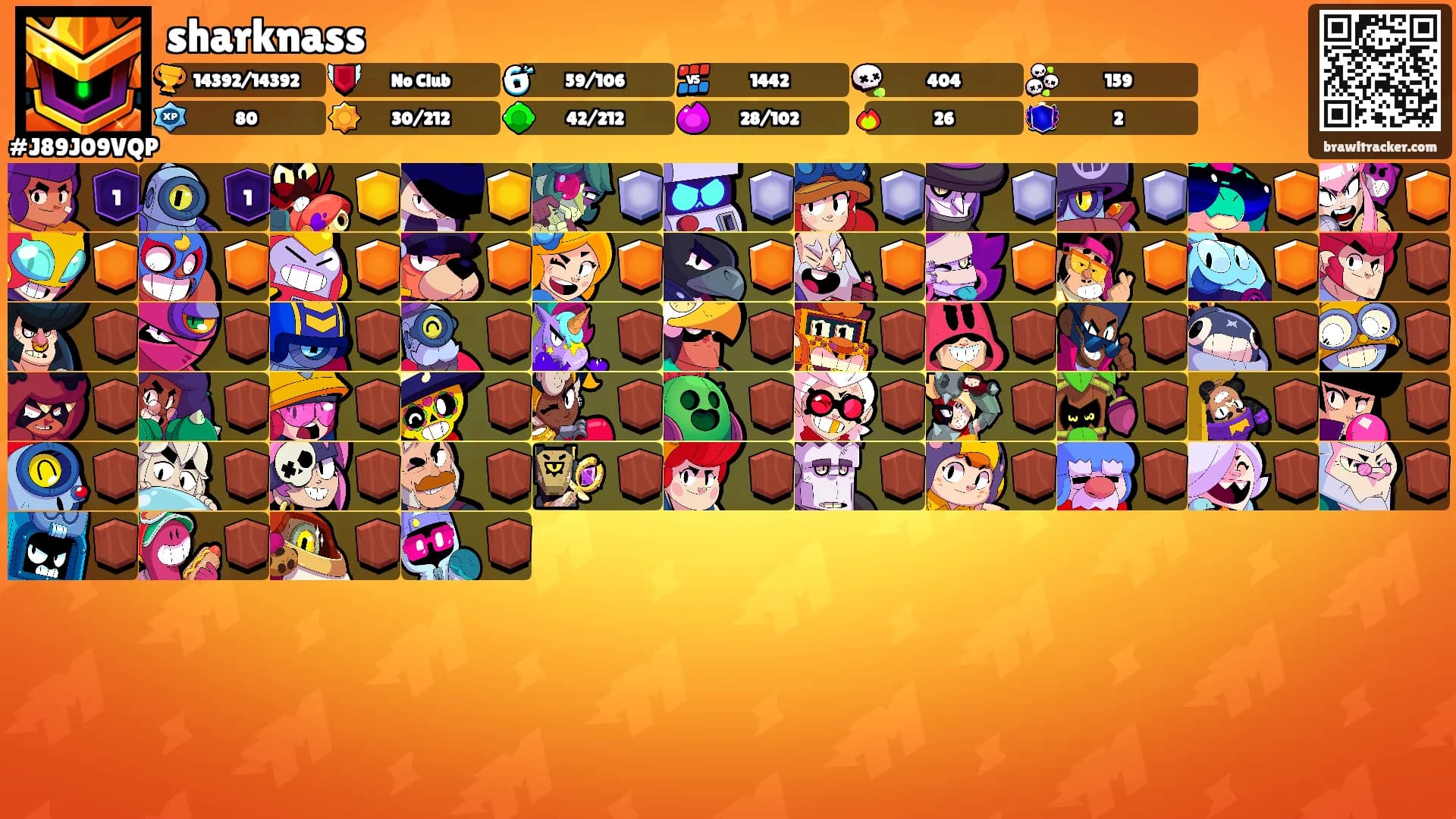 sharknass's Ranks