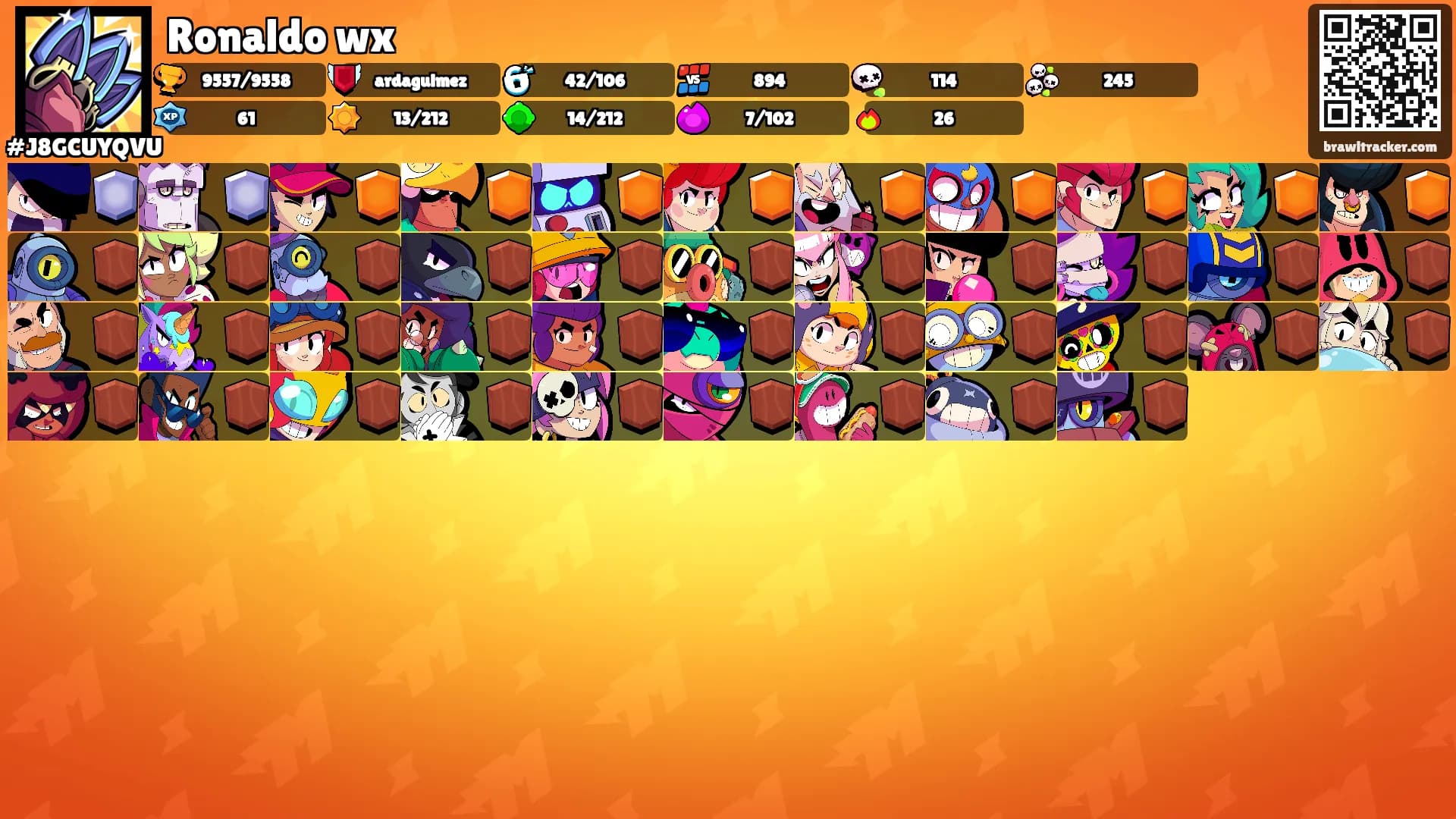 Ronaldo wx's Ranks
