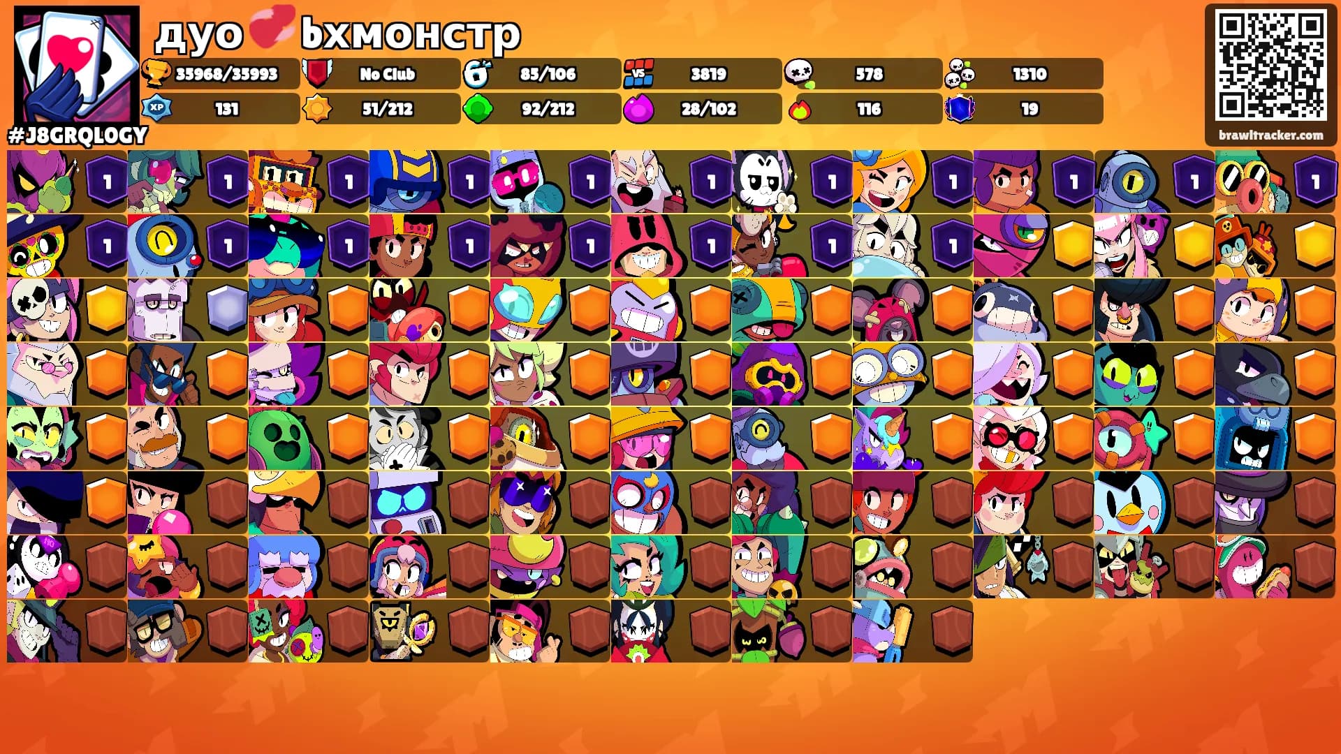 дуо 💞 bхмонстр's Ranks