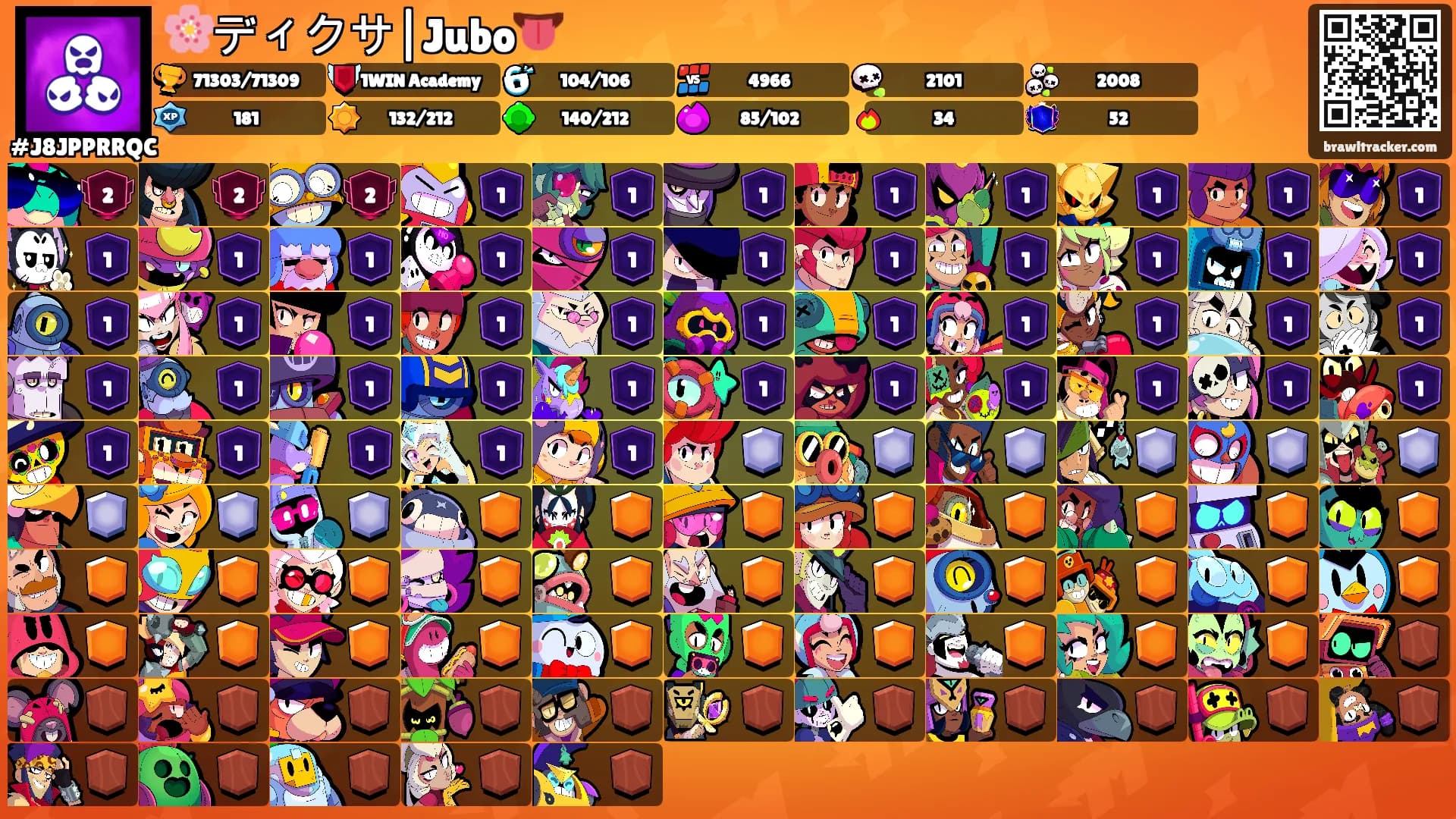 🌸ディクサ|Jubo👅's Ranks