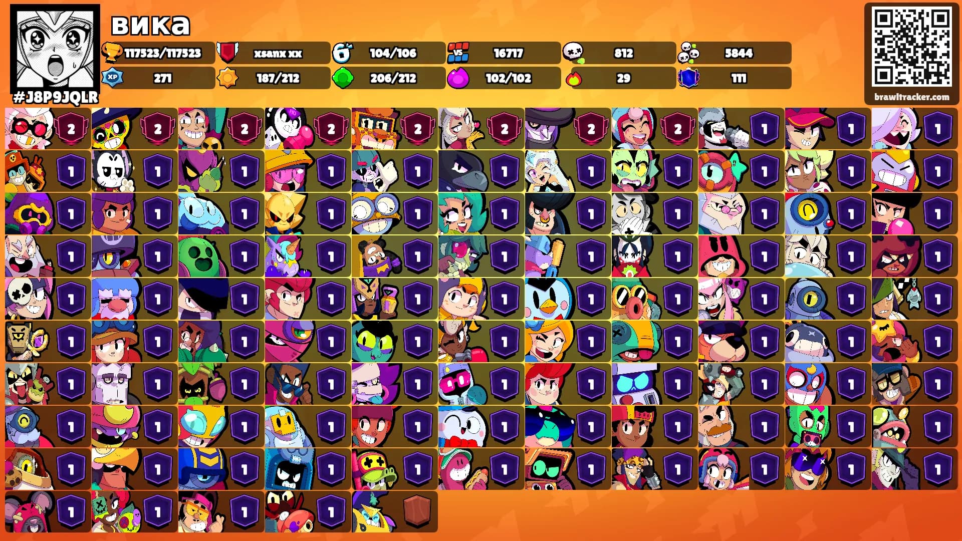 вика's Ranks