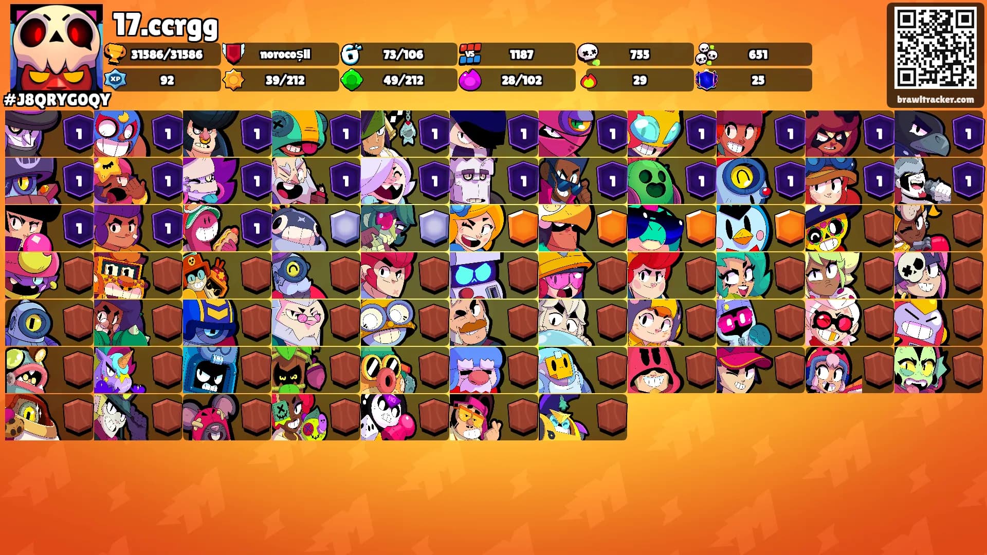 17.ccrgg's Ranks