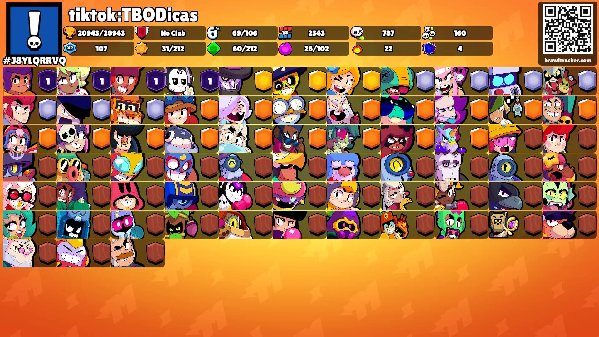 tiktok:TBODicas's Ranks