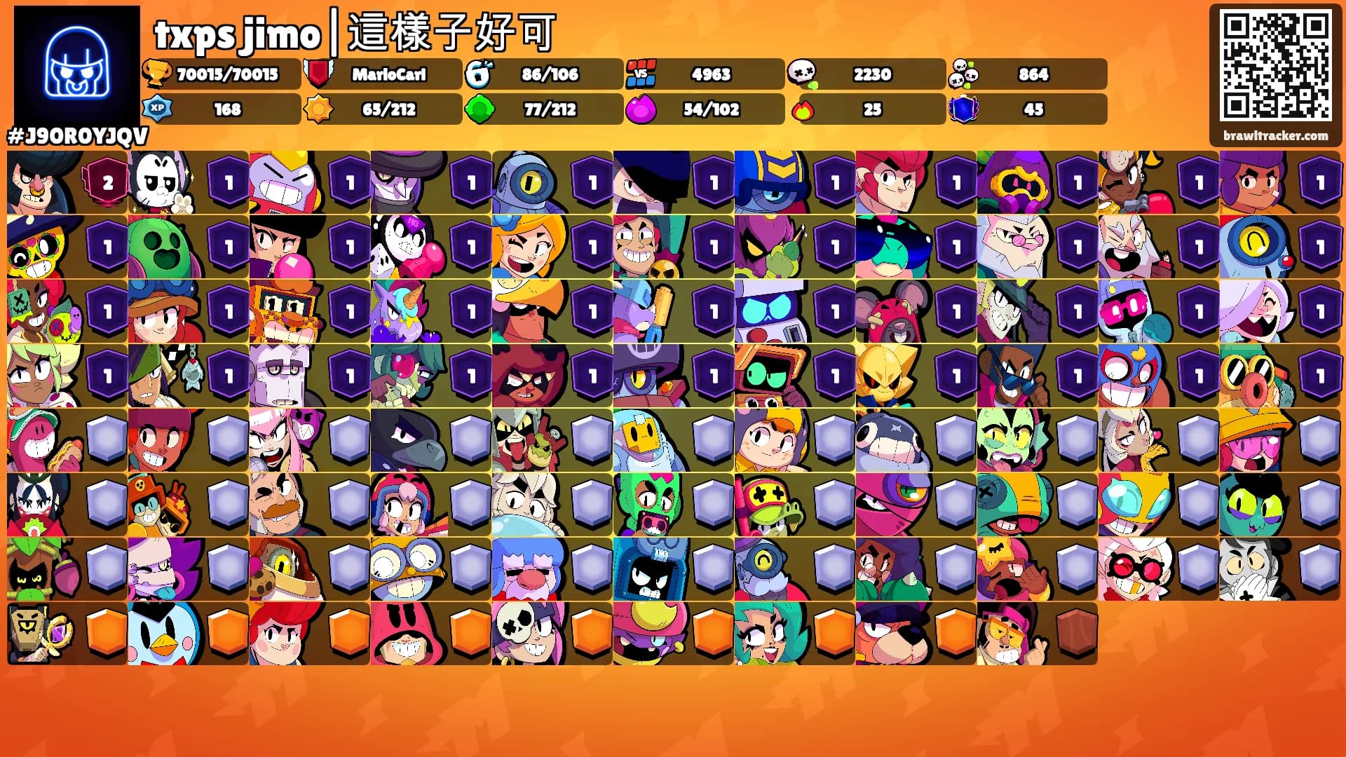 txps jimo|這樣子好可's Ranks