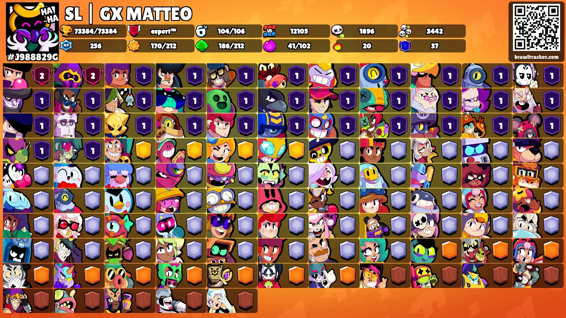 SL | GX MATTEO's Ranks