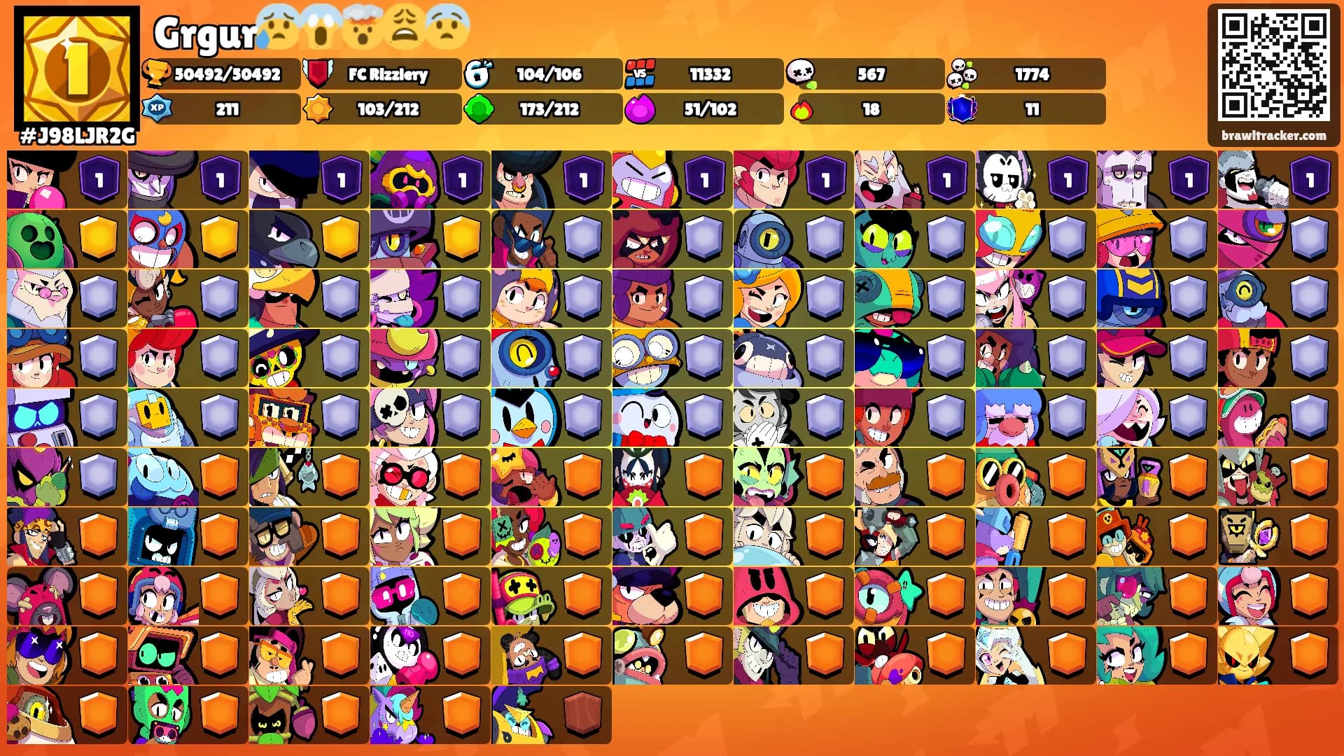 Grgur😰😱🤯😩😨's Ranks