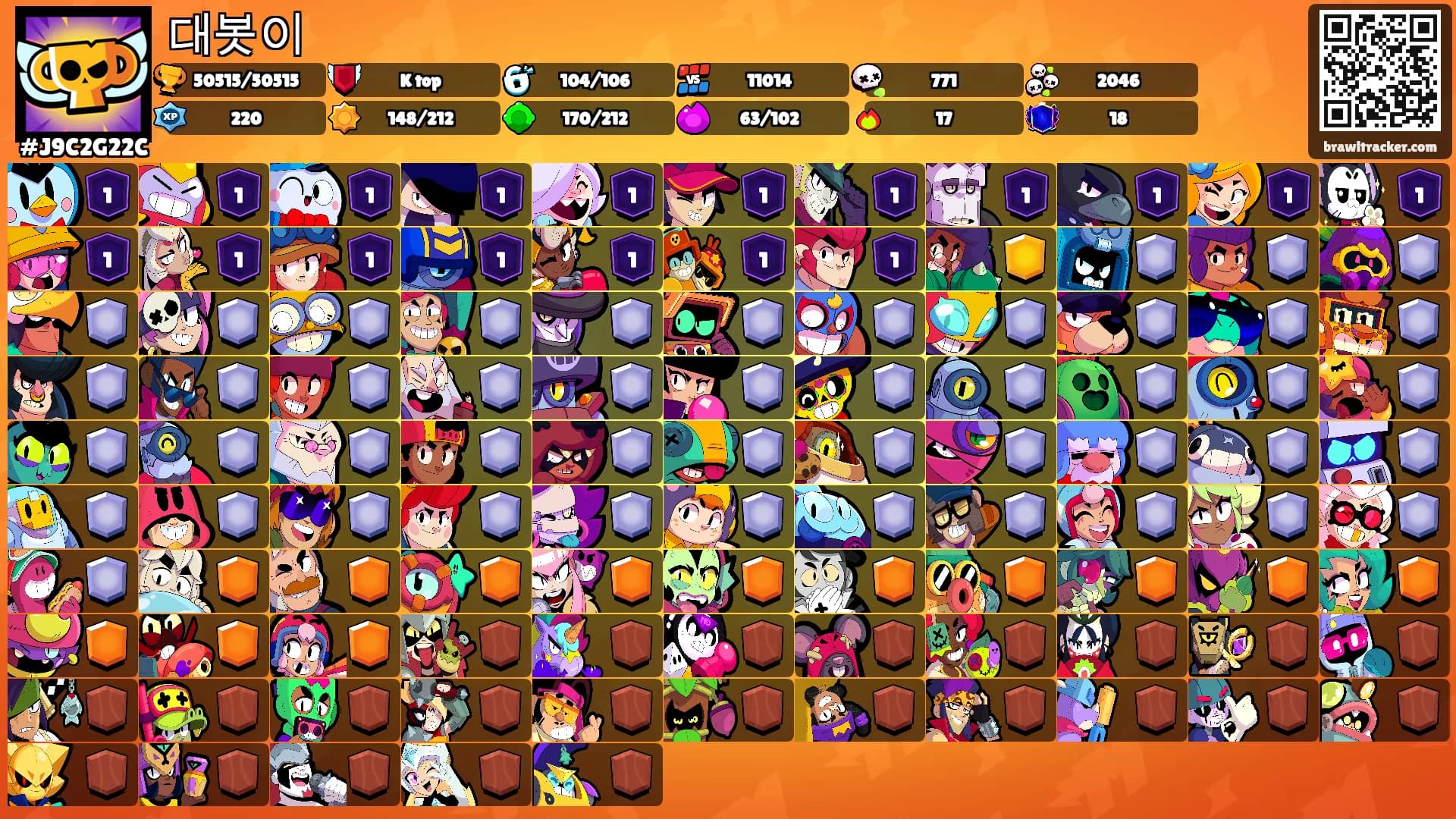 대봇이's Ranks