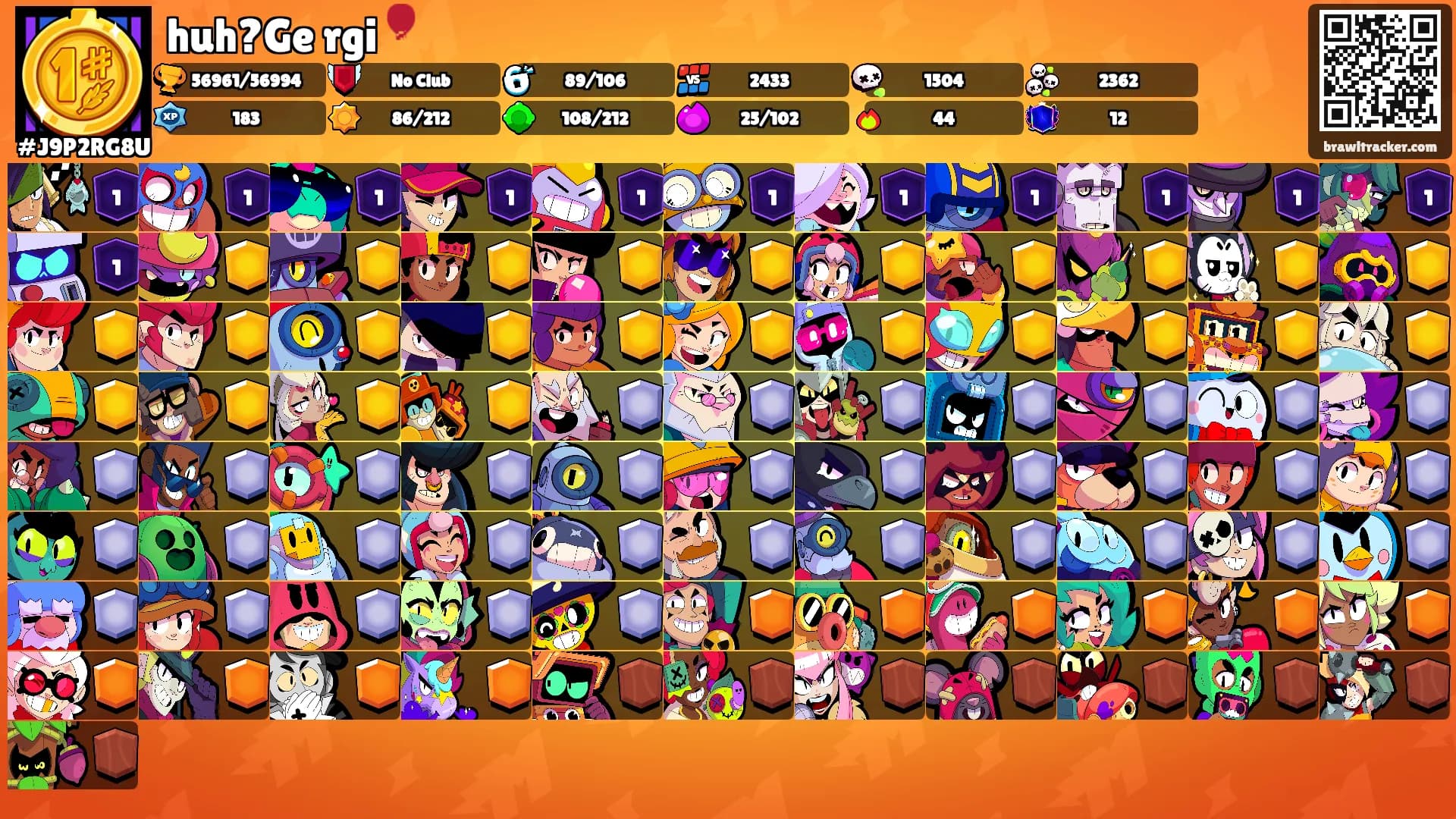 huh?Geꨄrgi🎈's Ranks
