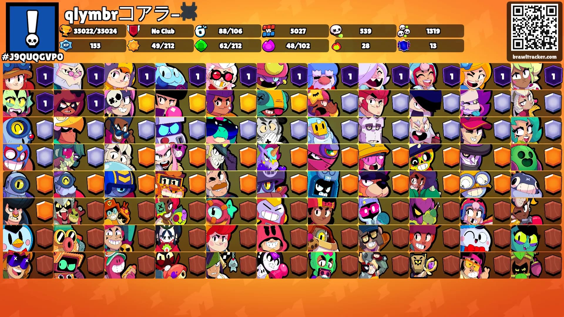 qlymbrコアラ-🕷️'s Ranks