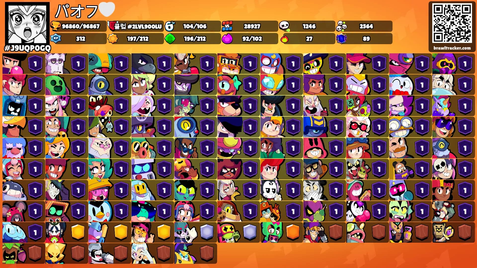 パオフ🤍's Ranks
