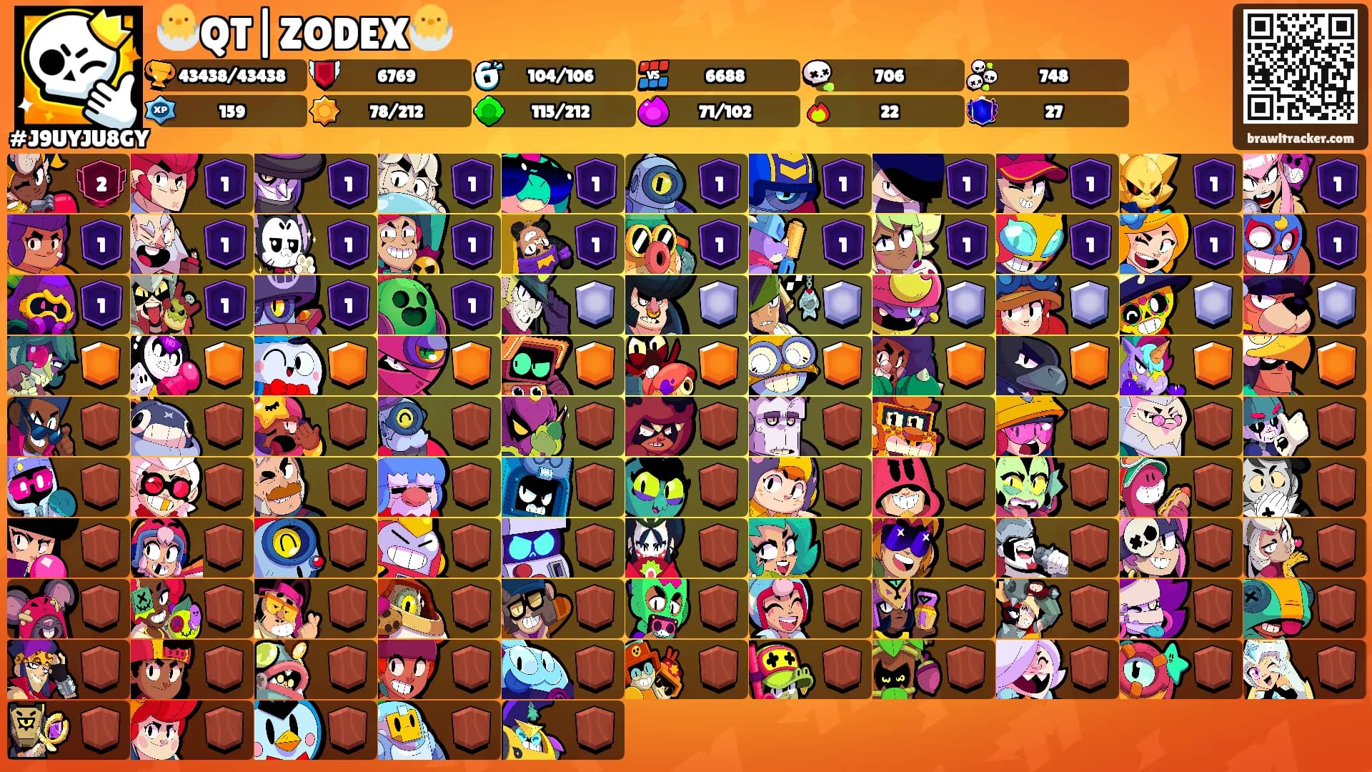 🐣QT|ZODEX🐣's Ranks