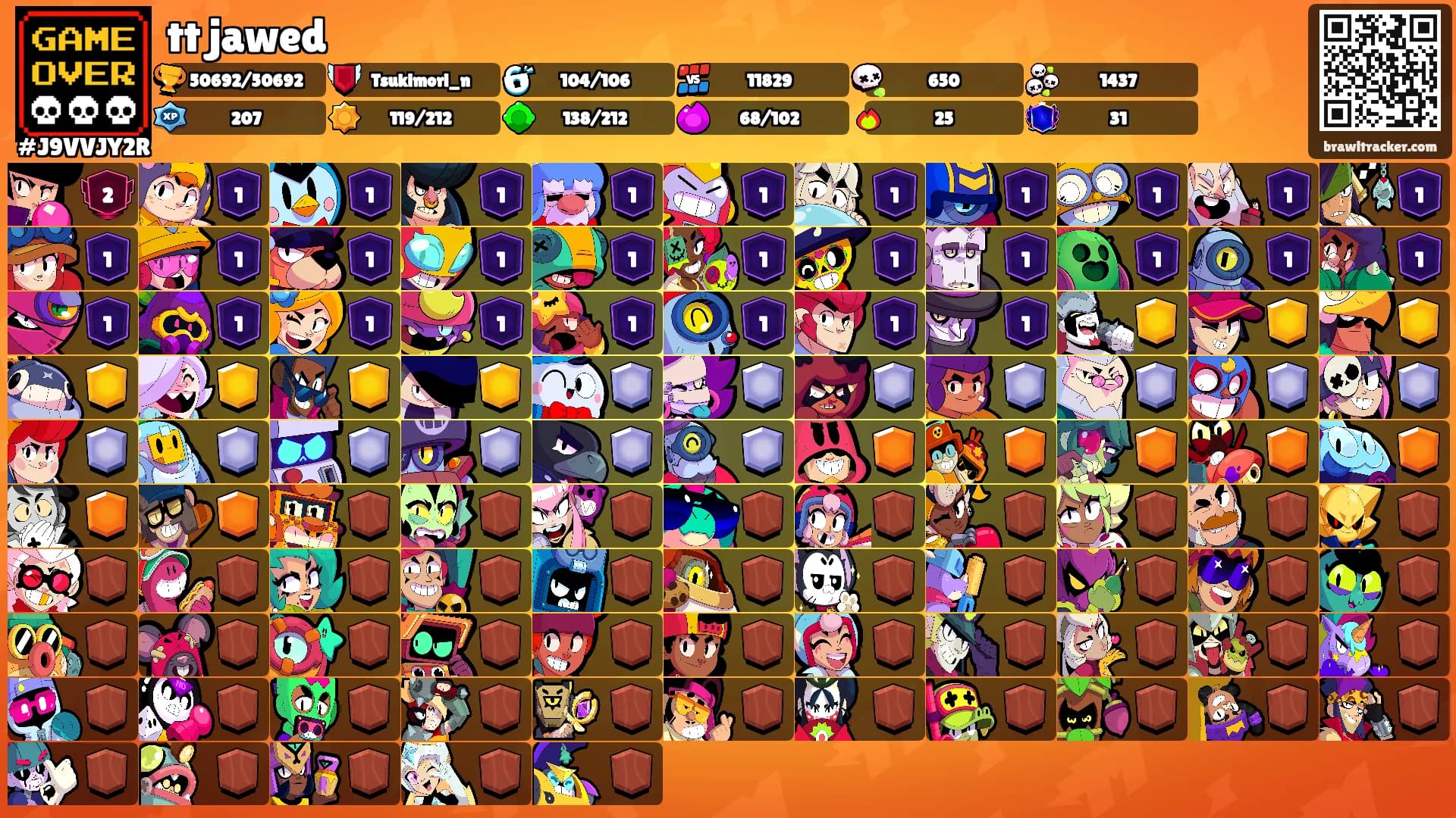 tt jawed's Ranks