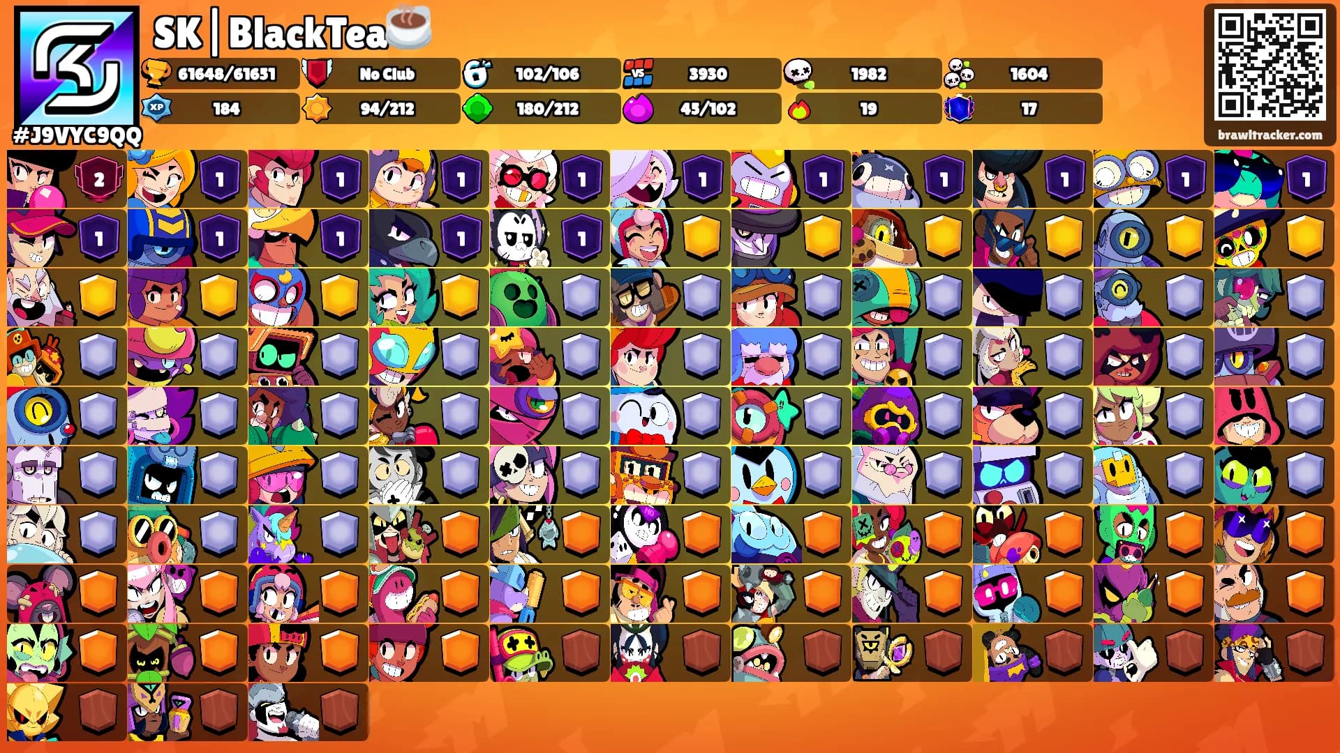 SK|BlackTea☕'s Ranks