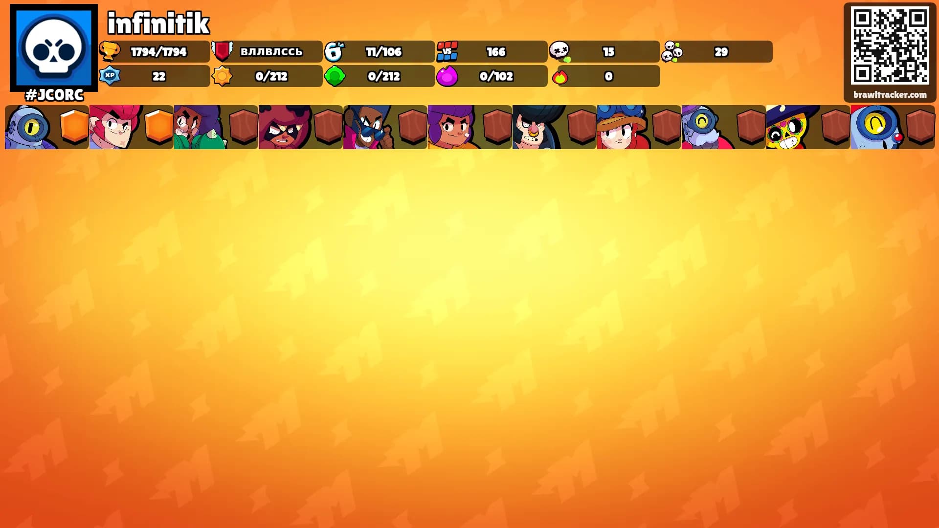 infinitik's Ranks