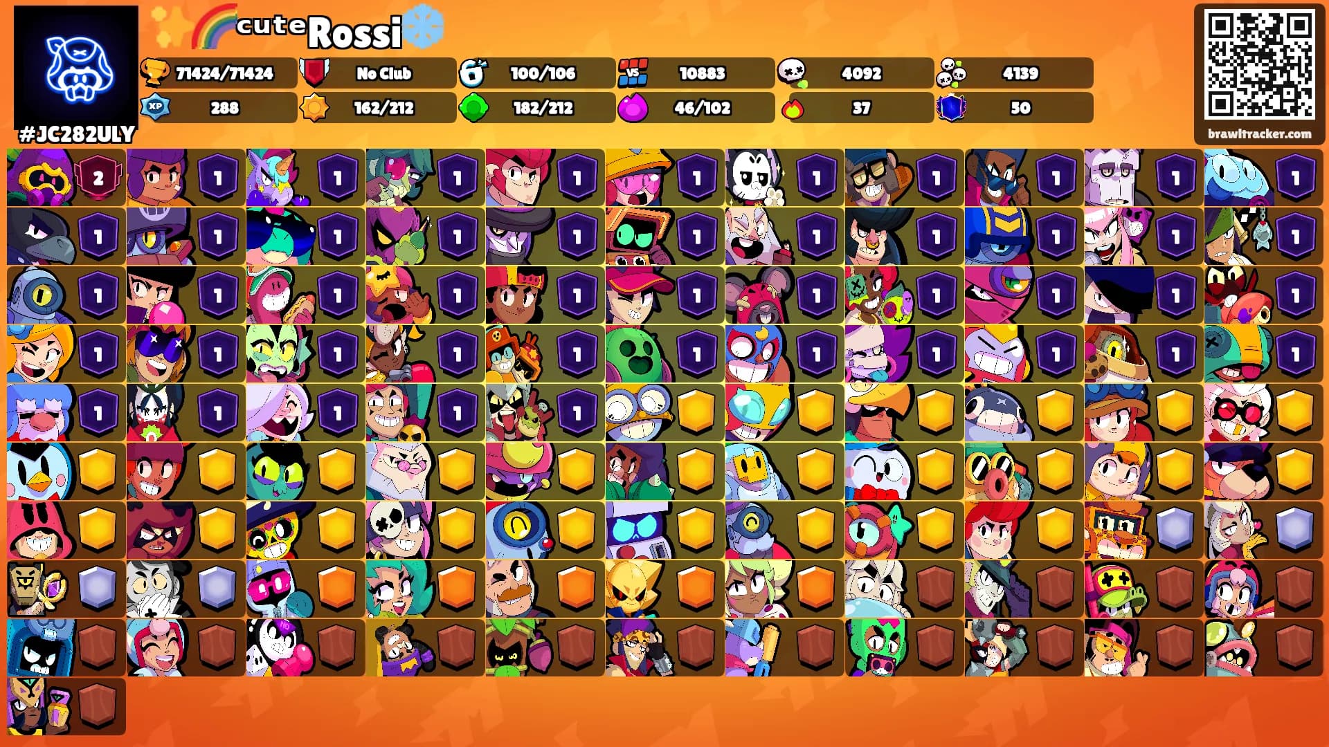 ✨🌈ᶜᵘᵗᵉRossi❄️'s Ranks
