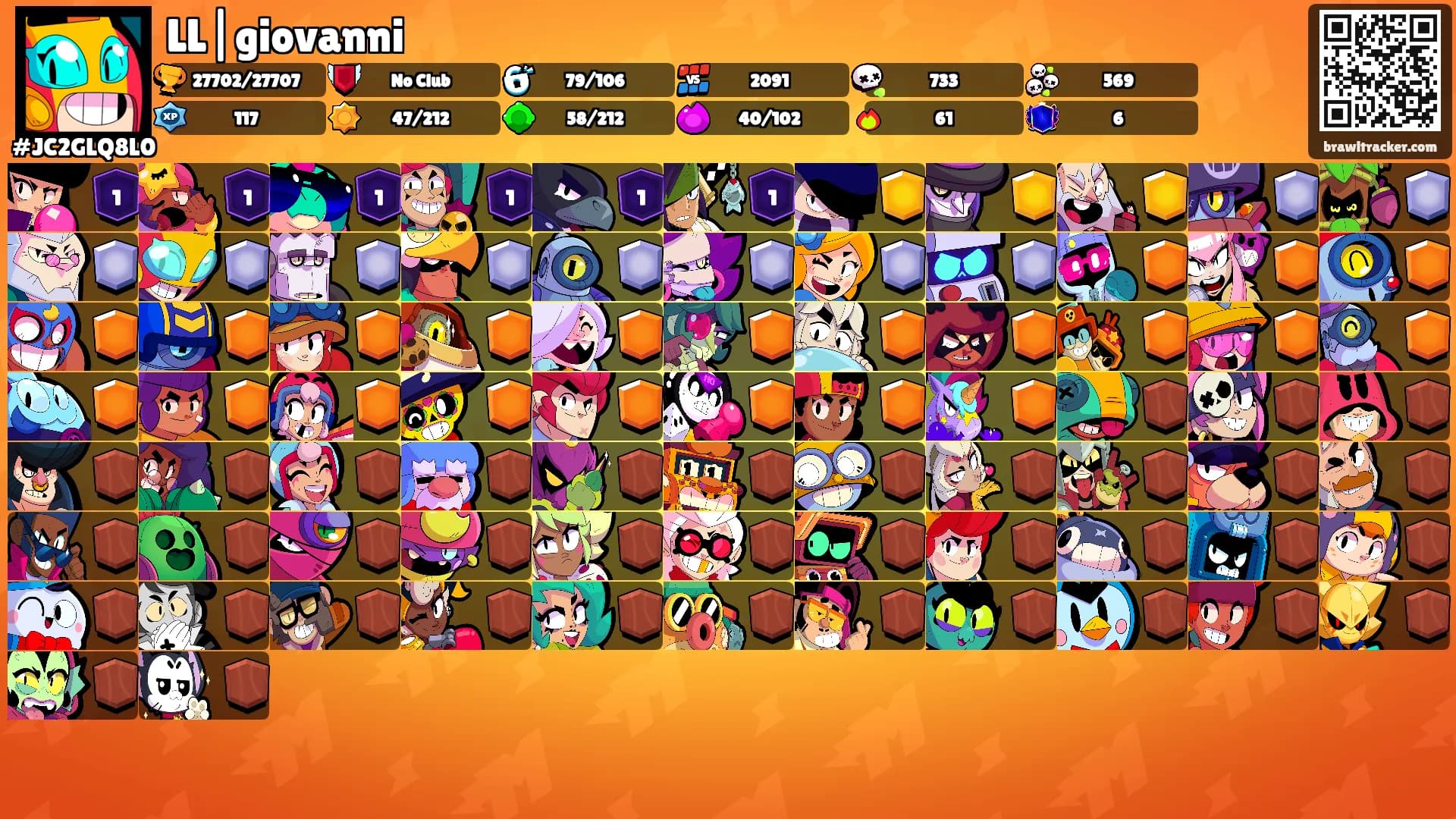 LL|giovanni's Ranks