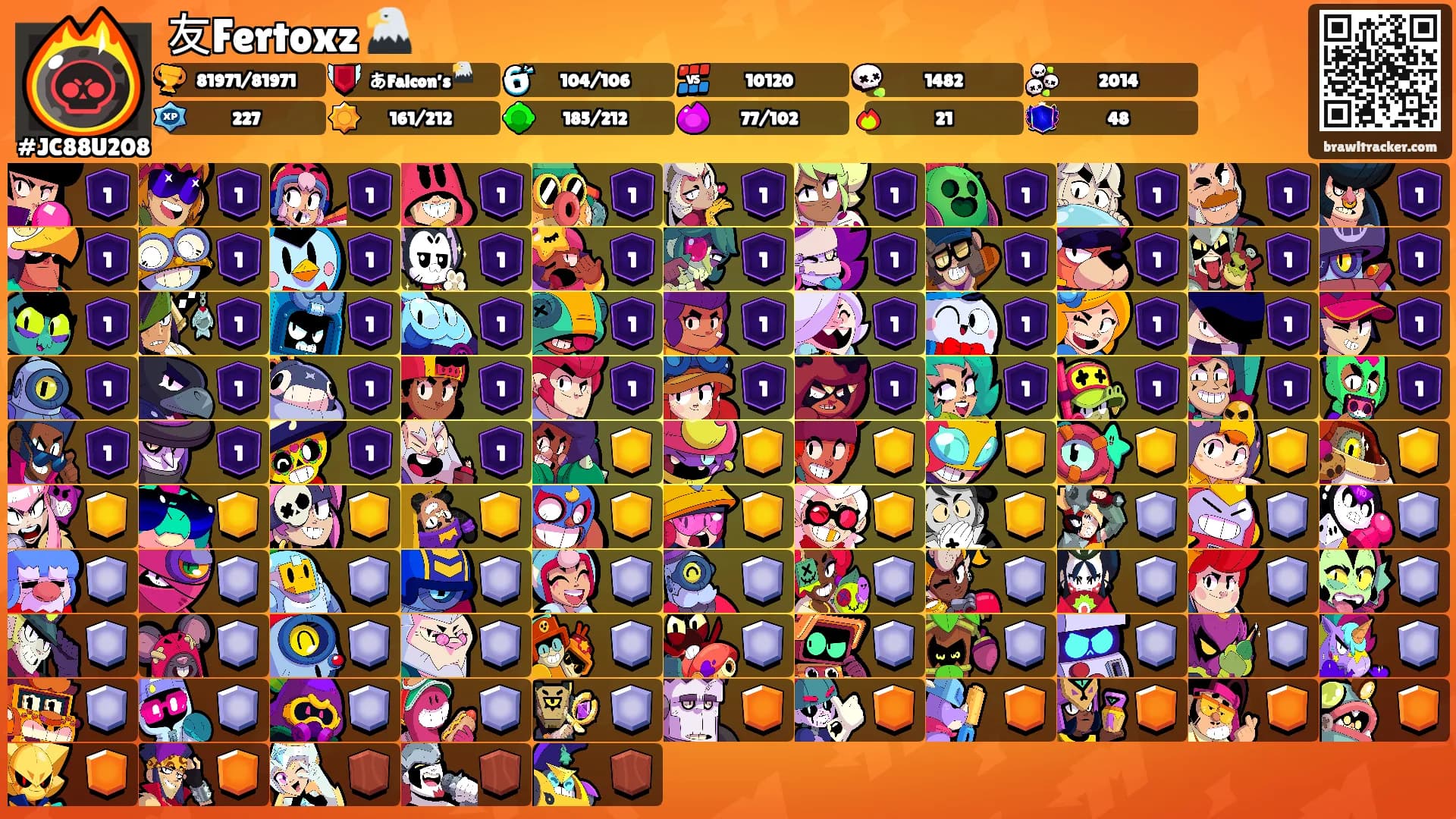 友Fertoxz 🦅's Ranks