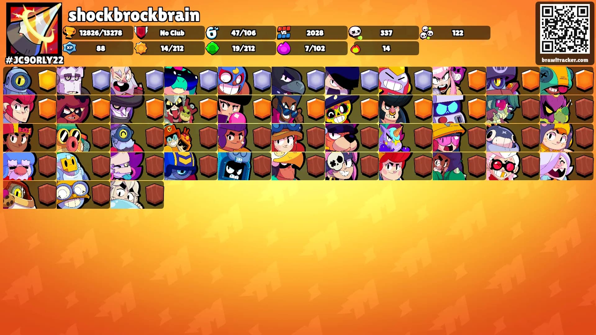 shockbrockbrain's Ranks