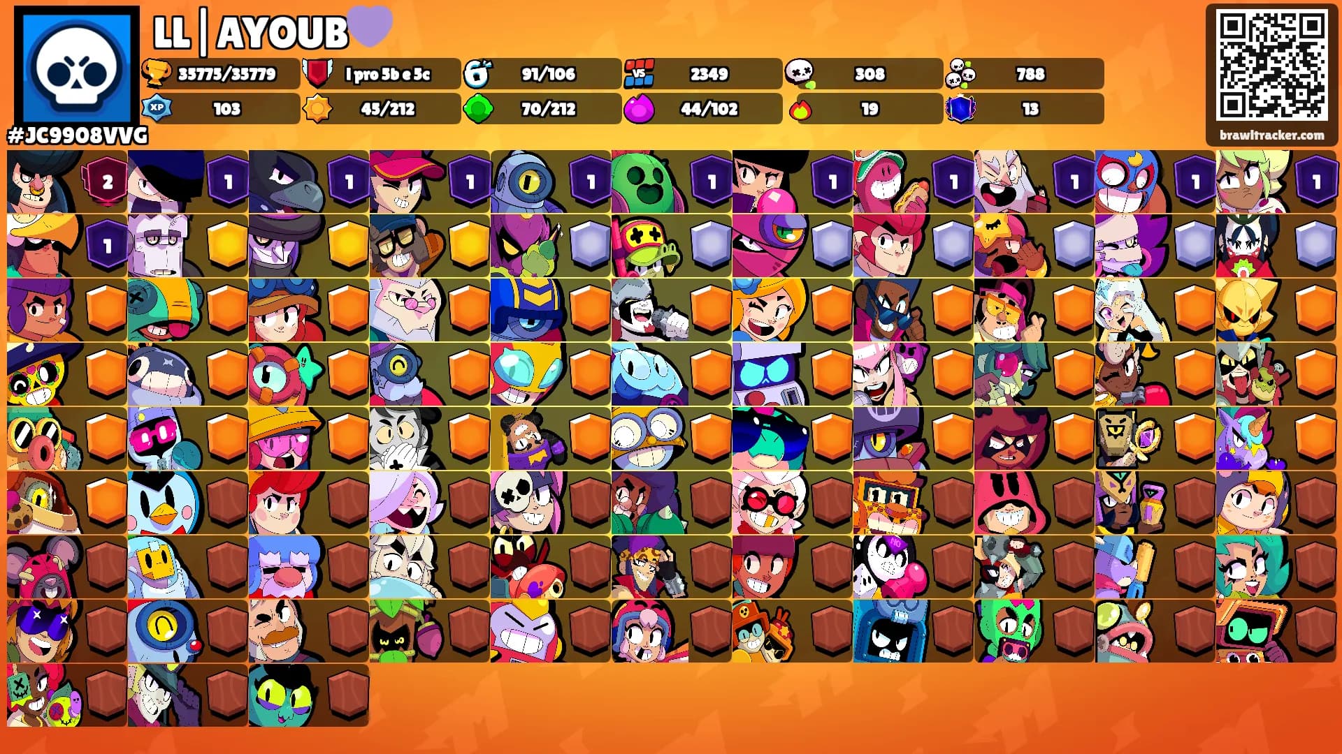 LL|AYOUB💜's Ranks