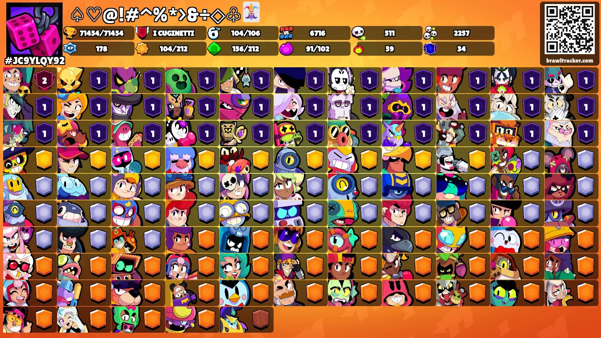 ♤♡@!#^%*>&÷◇♧🃏's Ranks