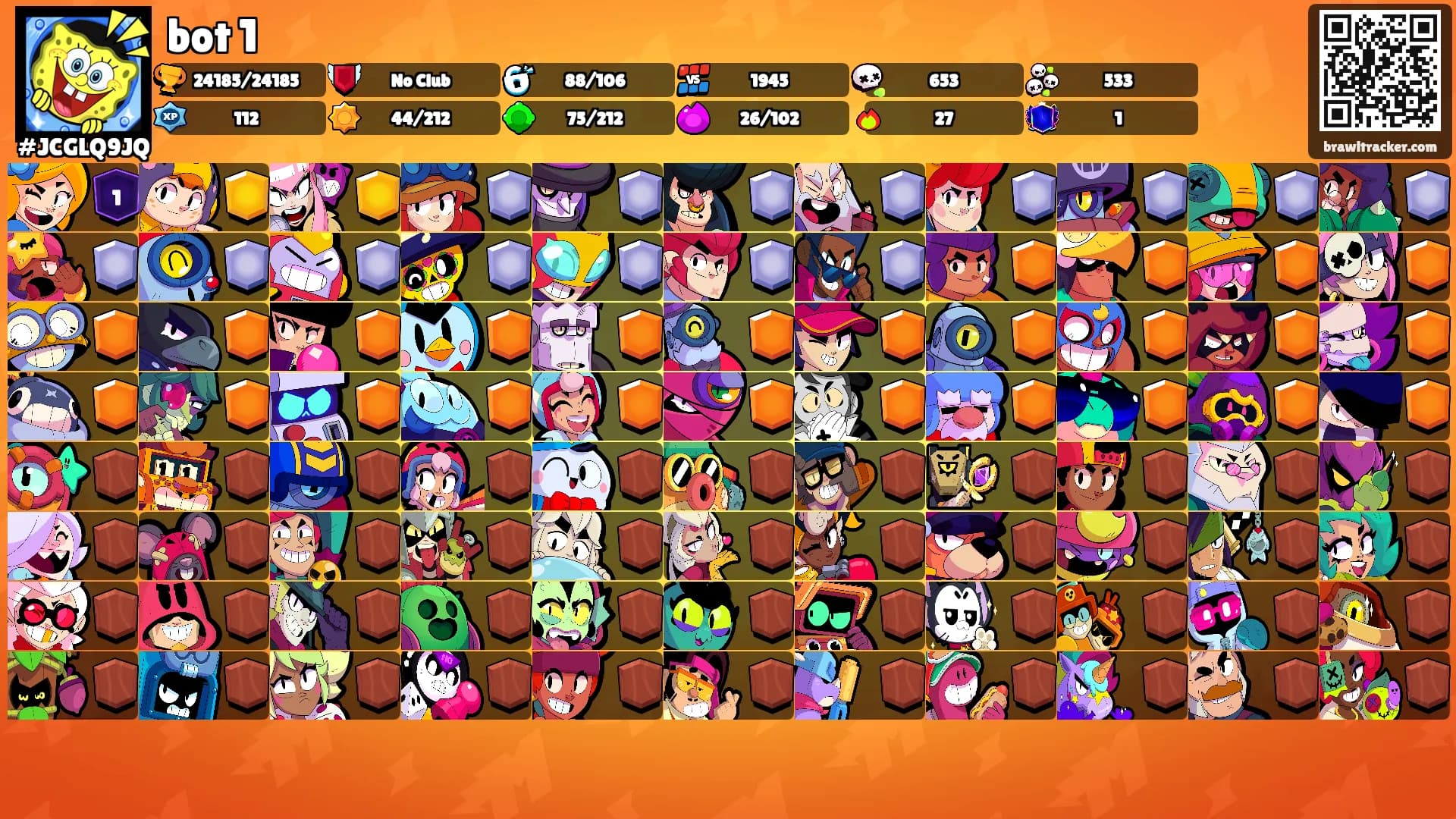 bot 1's Ranks