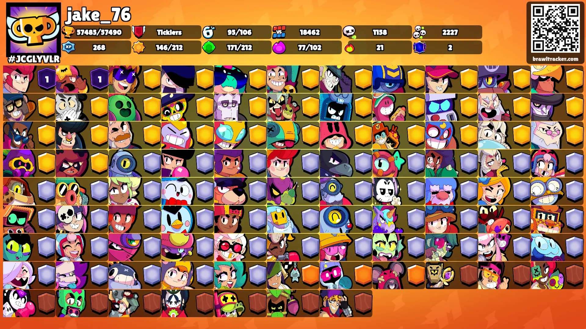 jake_76's Ranks