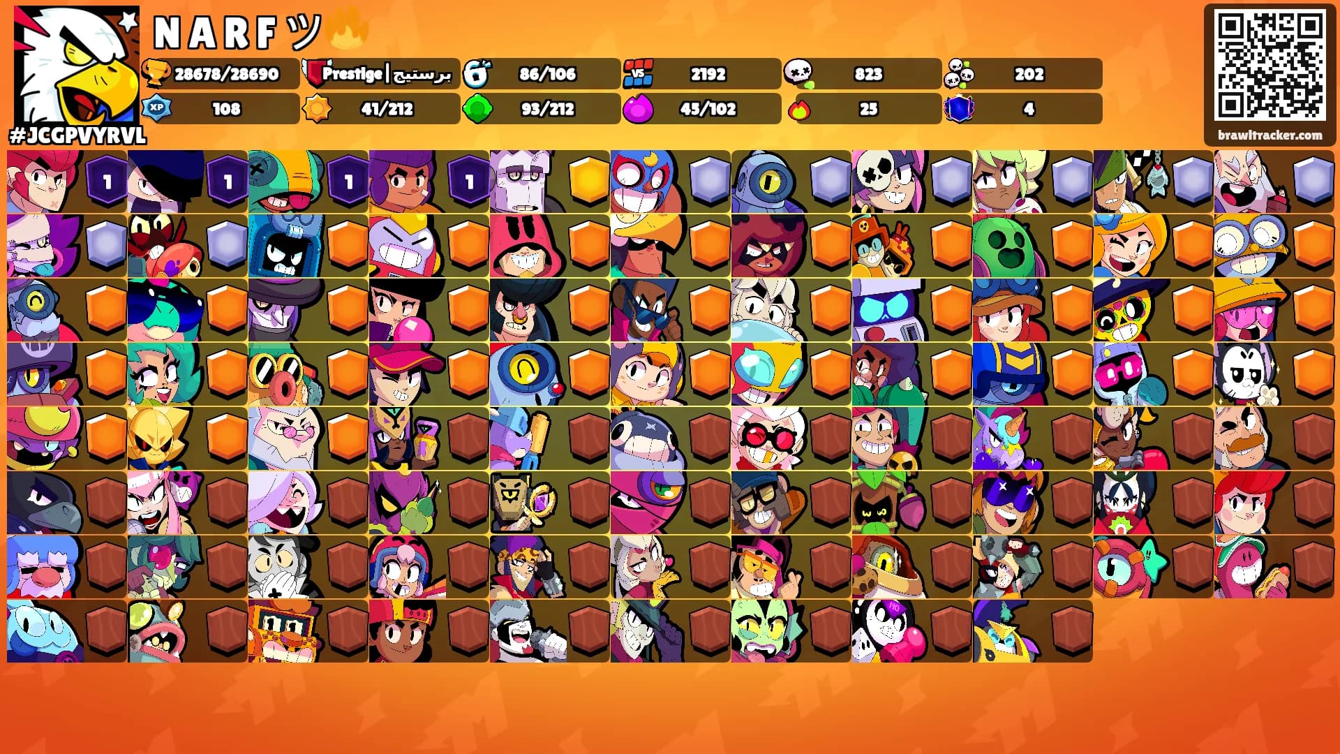 N A R F ツ🔥's Ranks