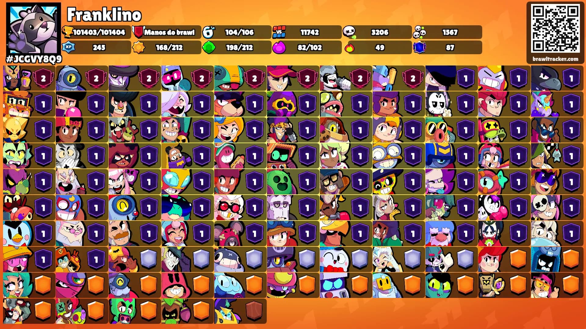 Franklino's Ranks