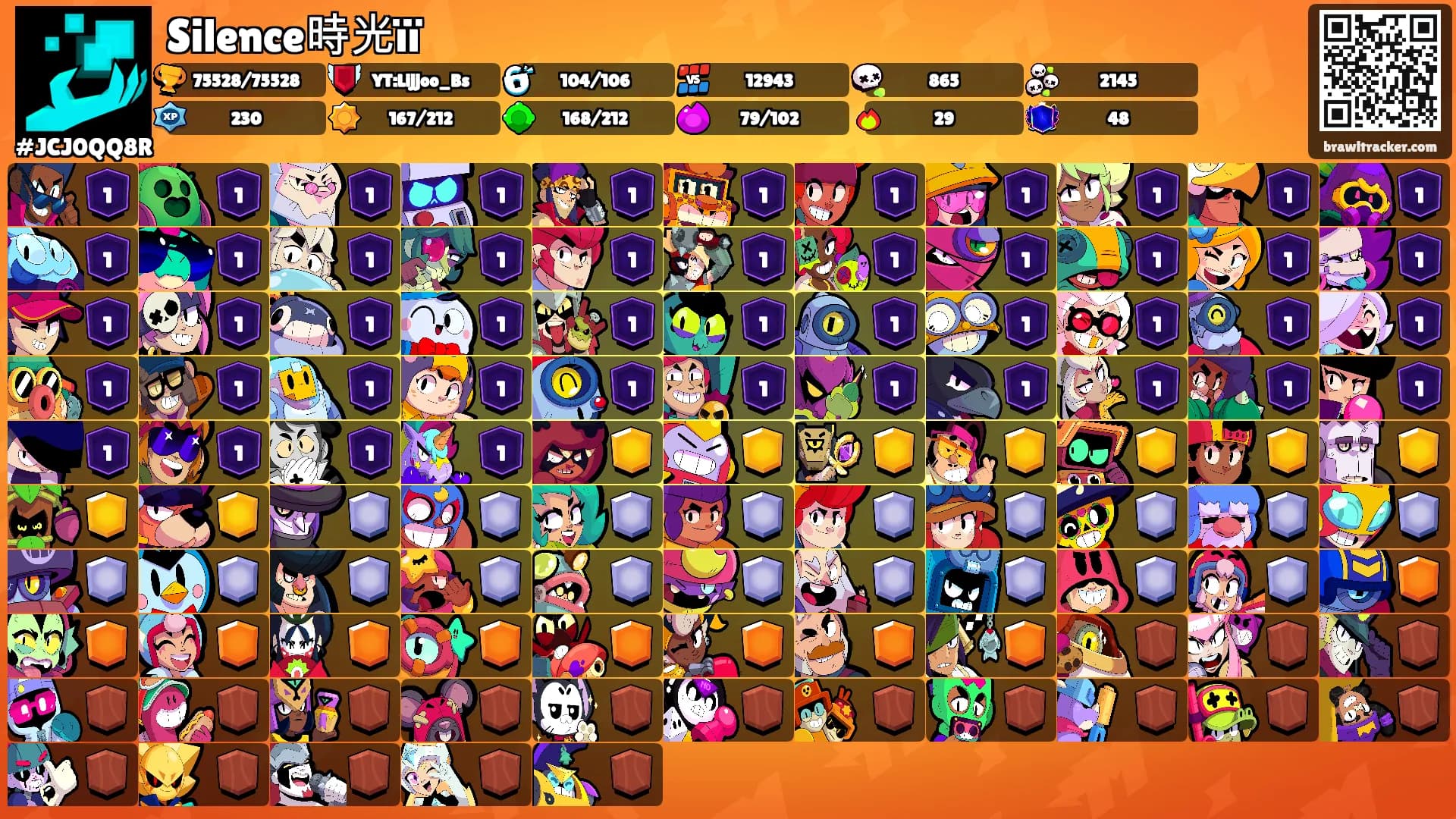 Silence時光ïï's Ranks