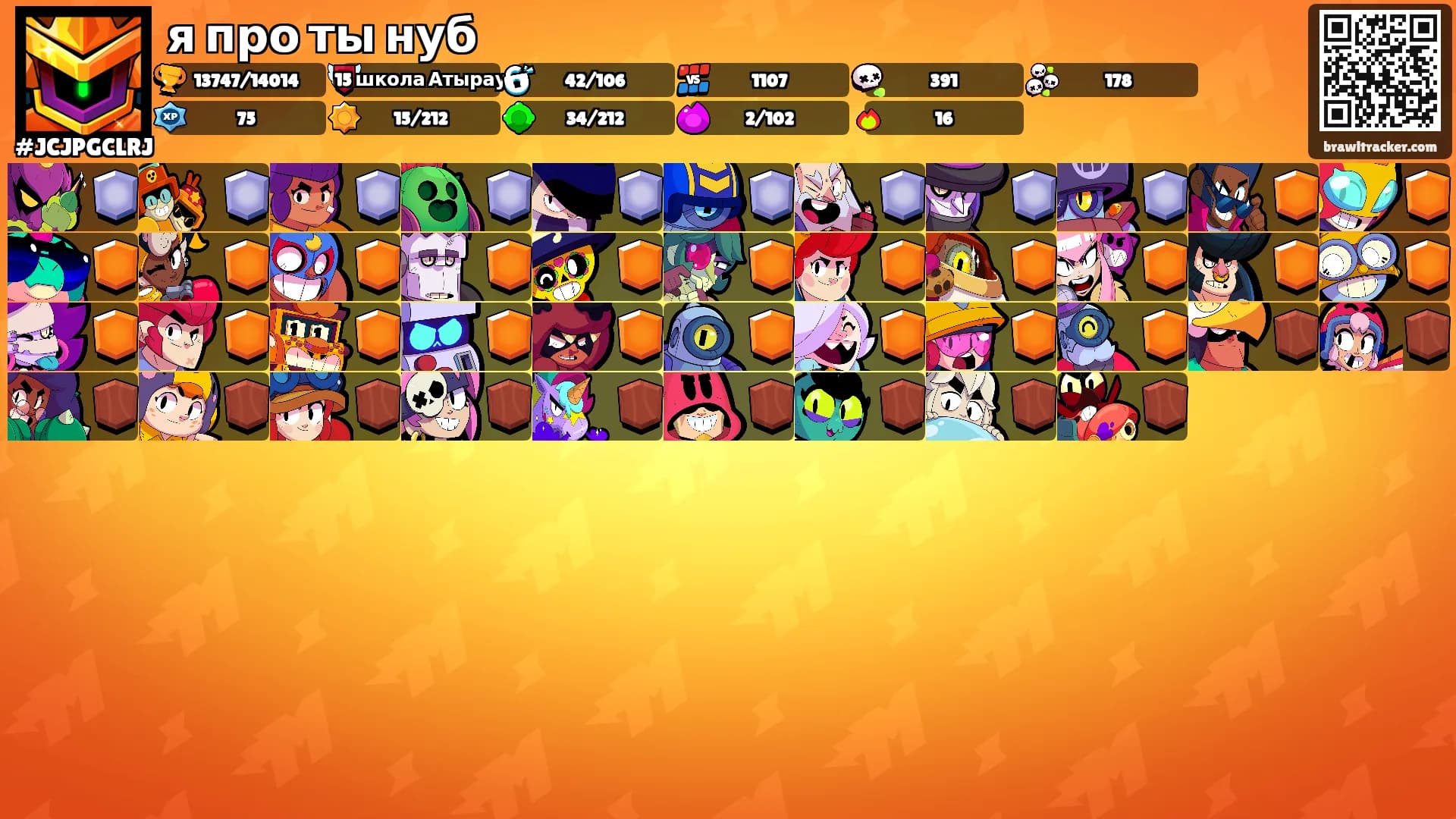 я про ты нуб's Ranks