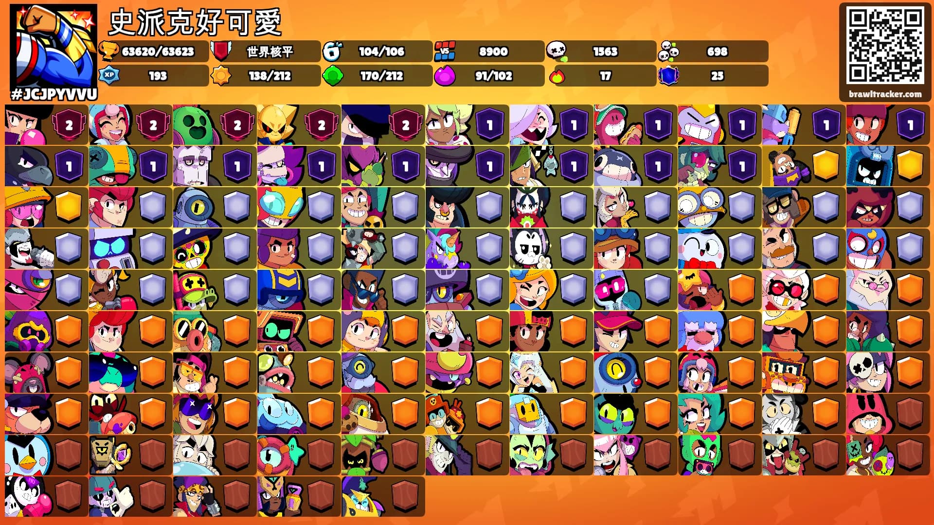史派克好可愛's Ranks